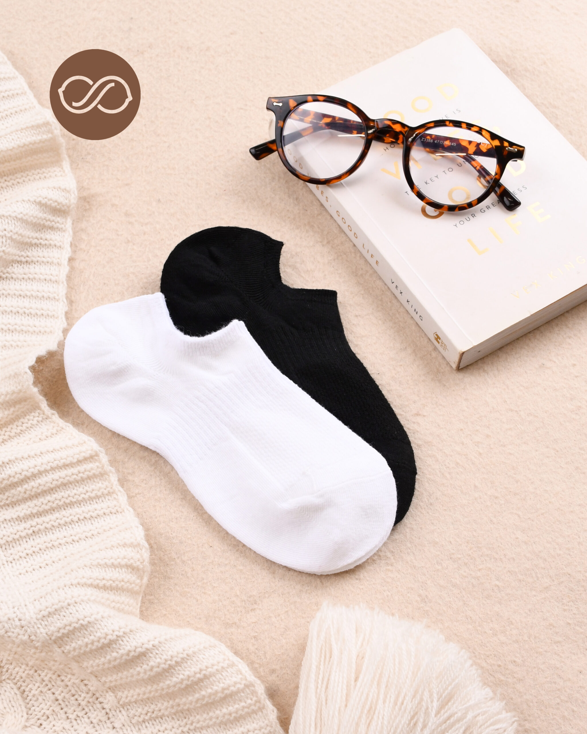 جوراب زیر قوزکی ساده 000722