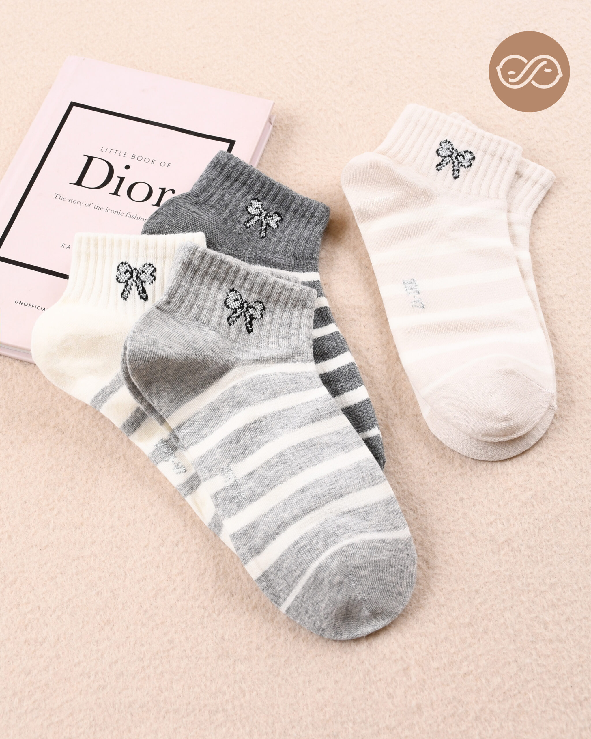 جوراب راه راه 000718