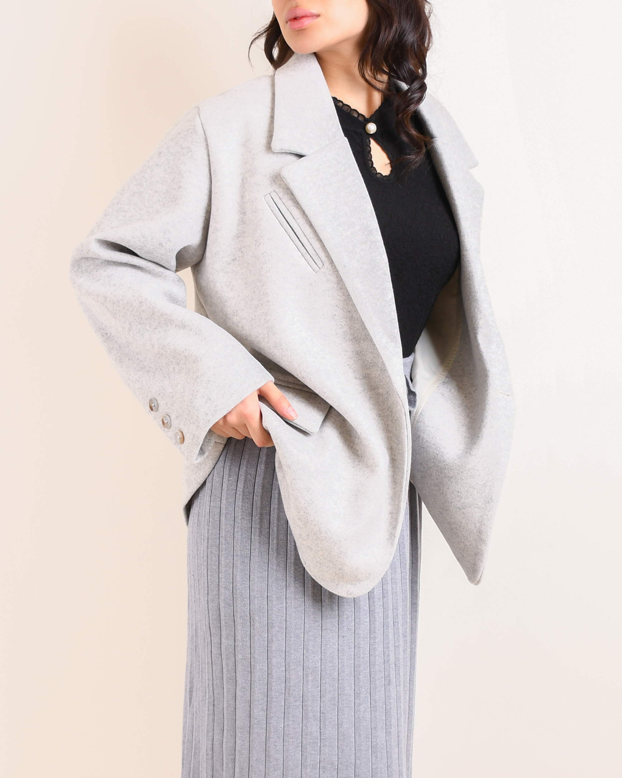 پالتو فوتر کوتاه L0037