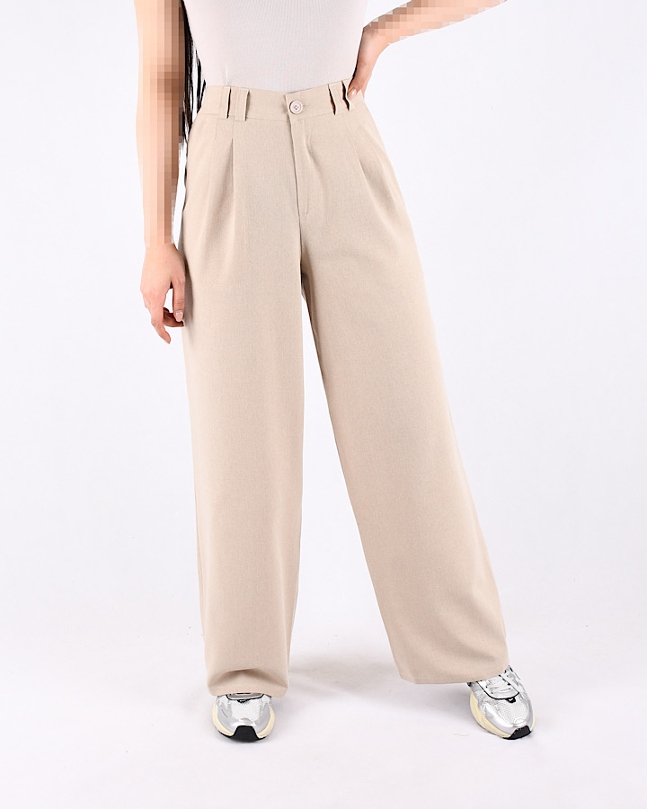 شلوار بگ لینن C00643