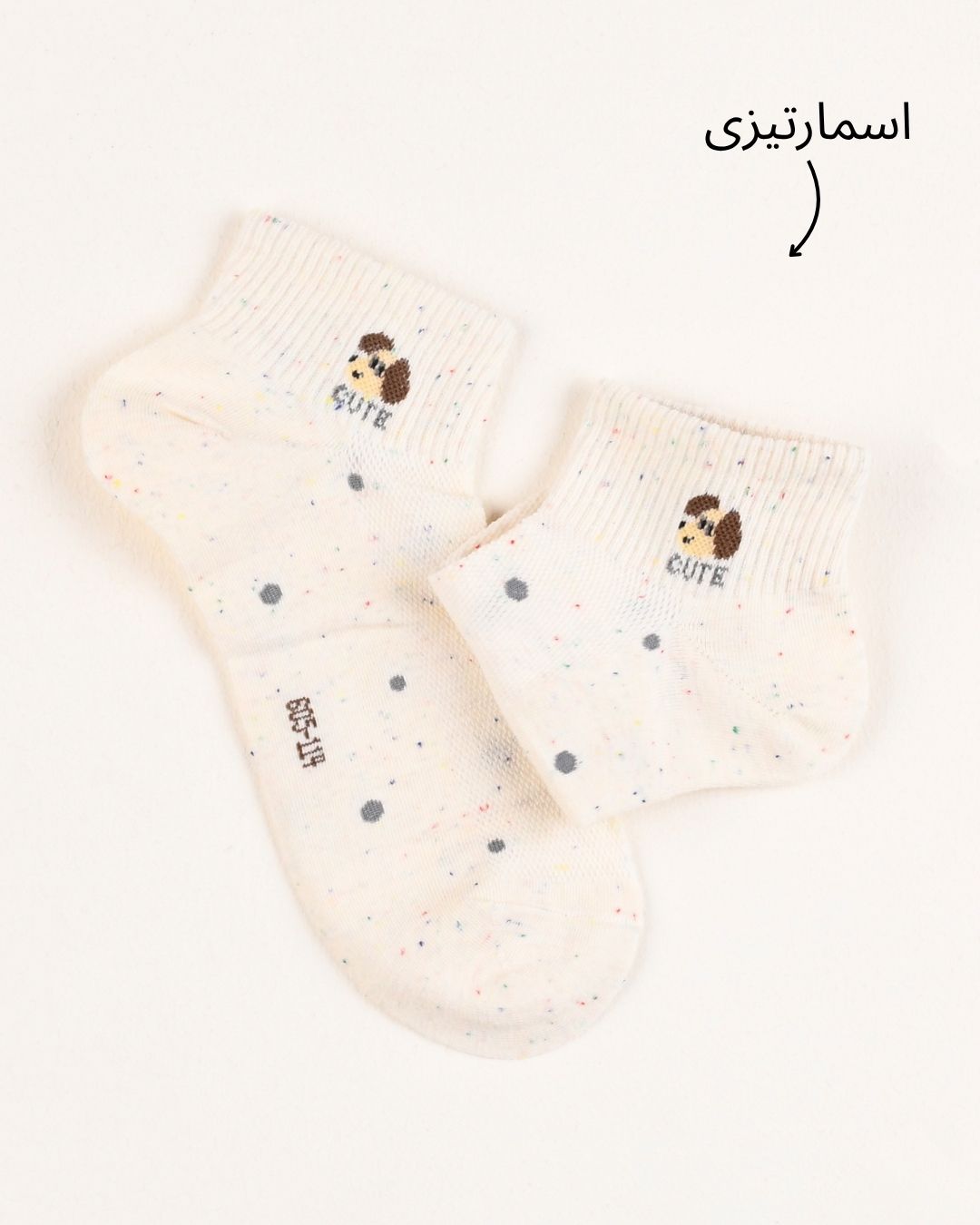 جوراب مچی خالخالی 000892