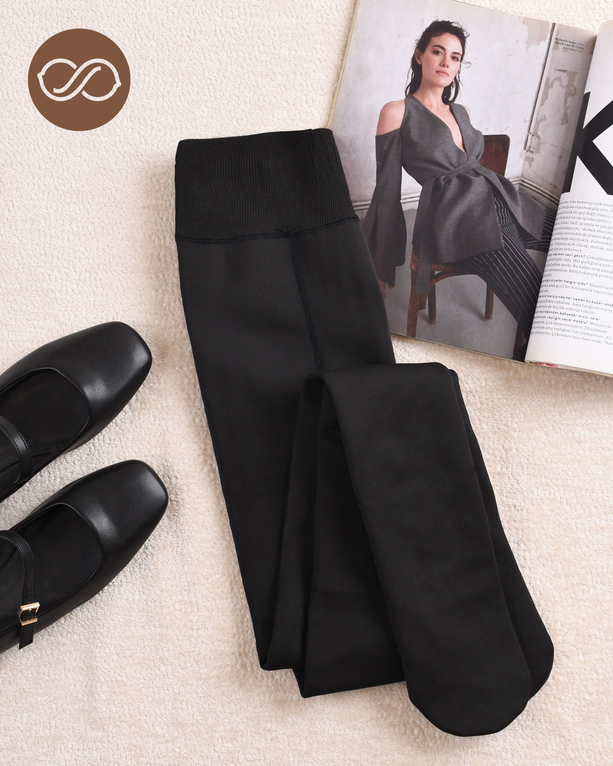 جوراب شلواری خزدار 000889