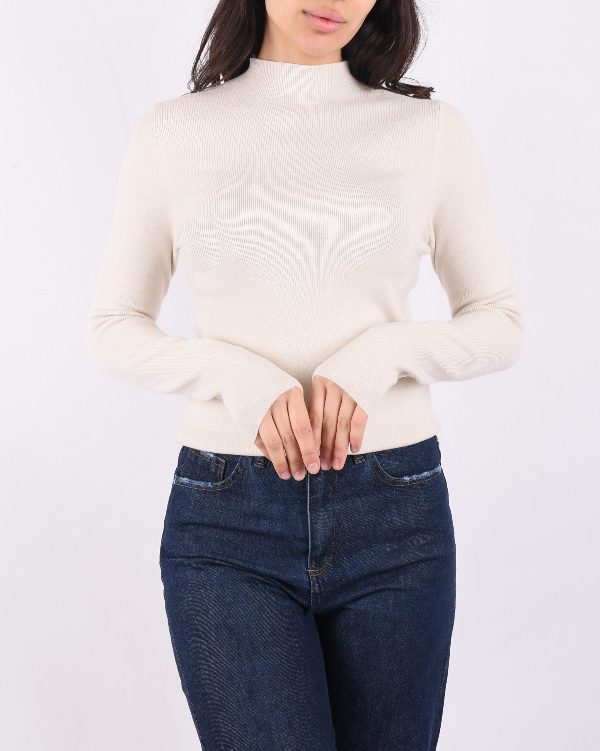 بافت یقه سه سانت L00248