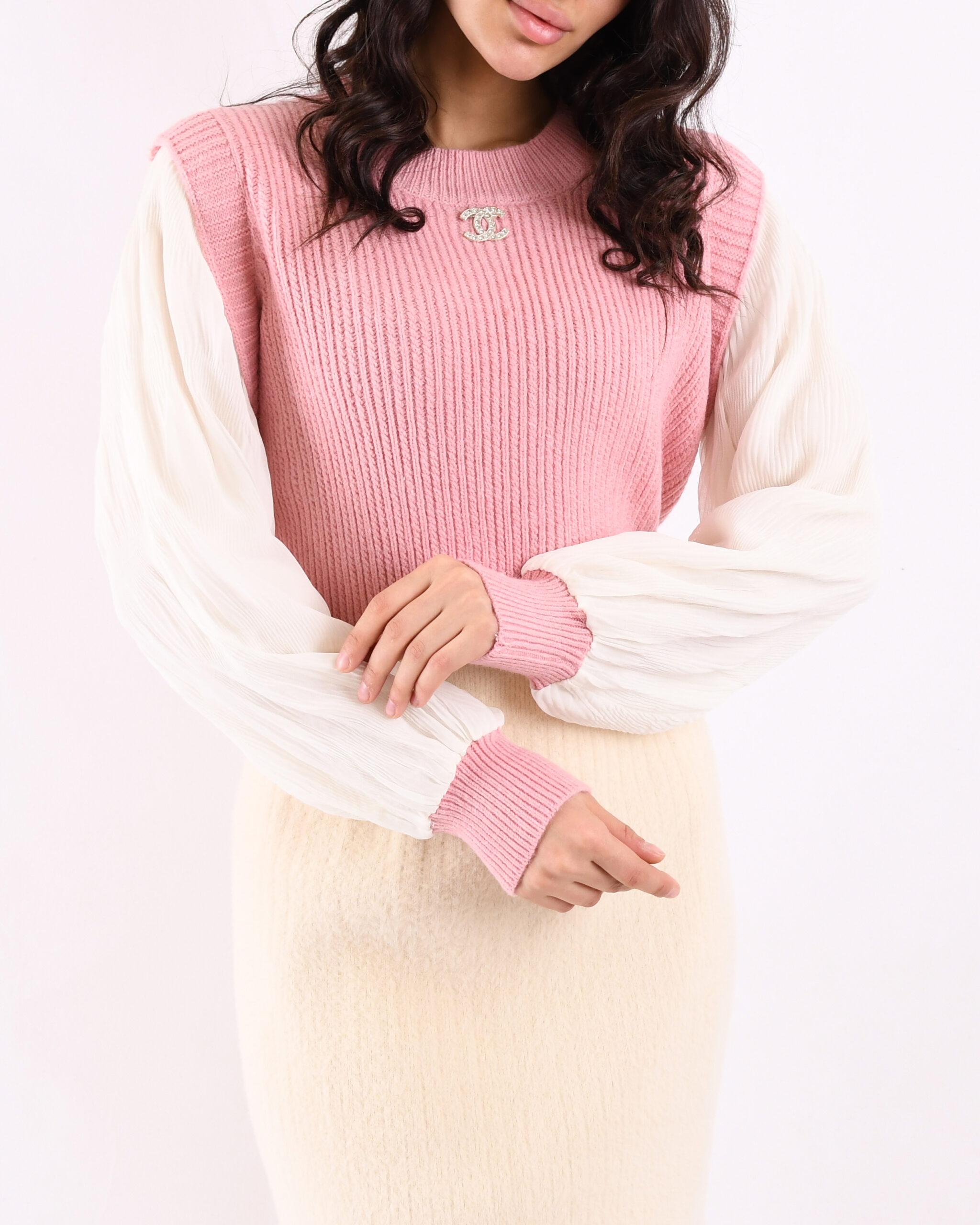 پلیور پشت دکمه نما L0082