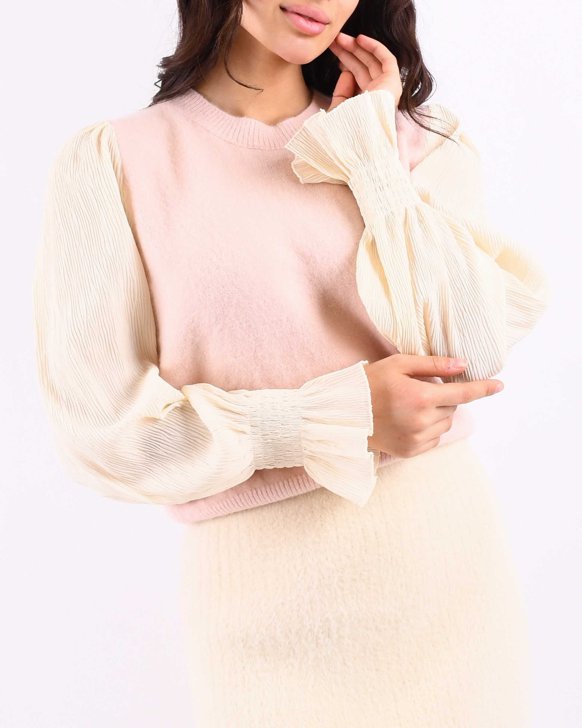 بافت آستین چین L0083