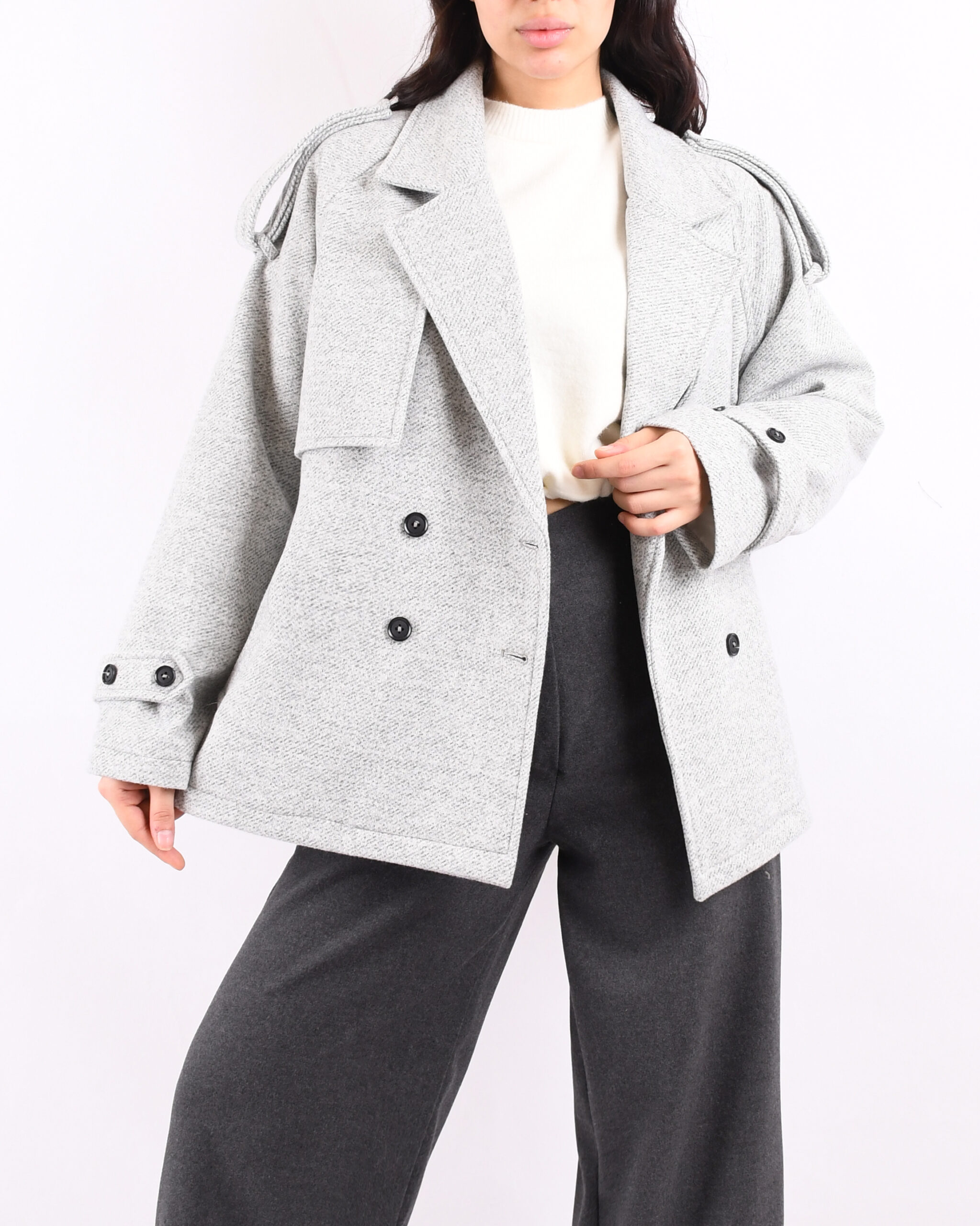 پالتو کوتاه چهار دکمه L00136