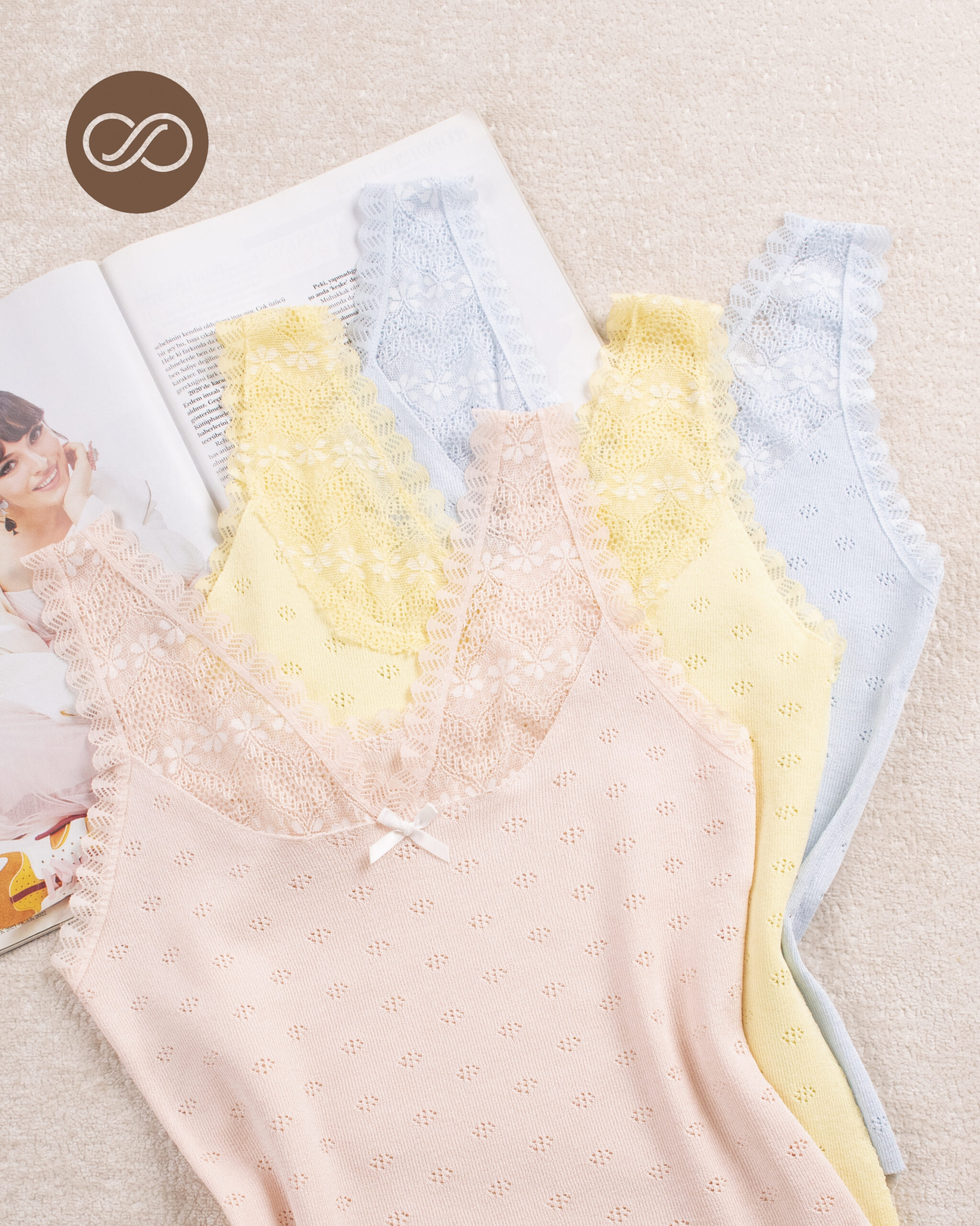 تاپ جلو پاپیون L0097