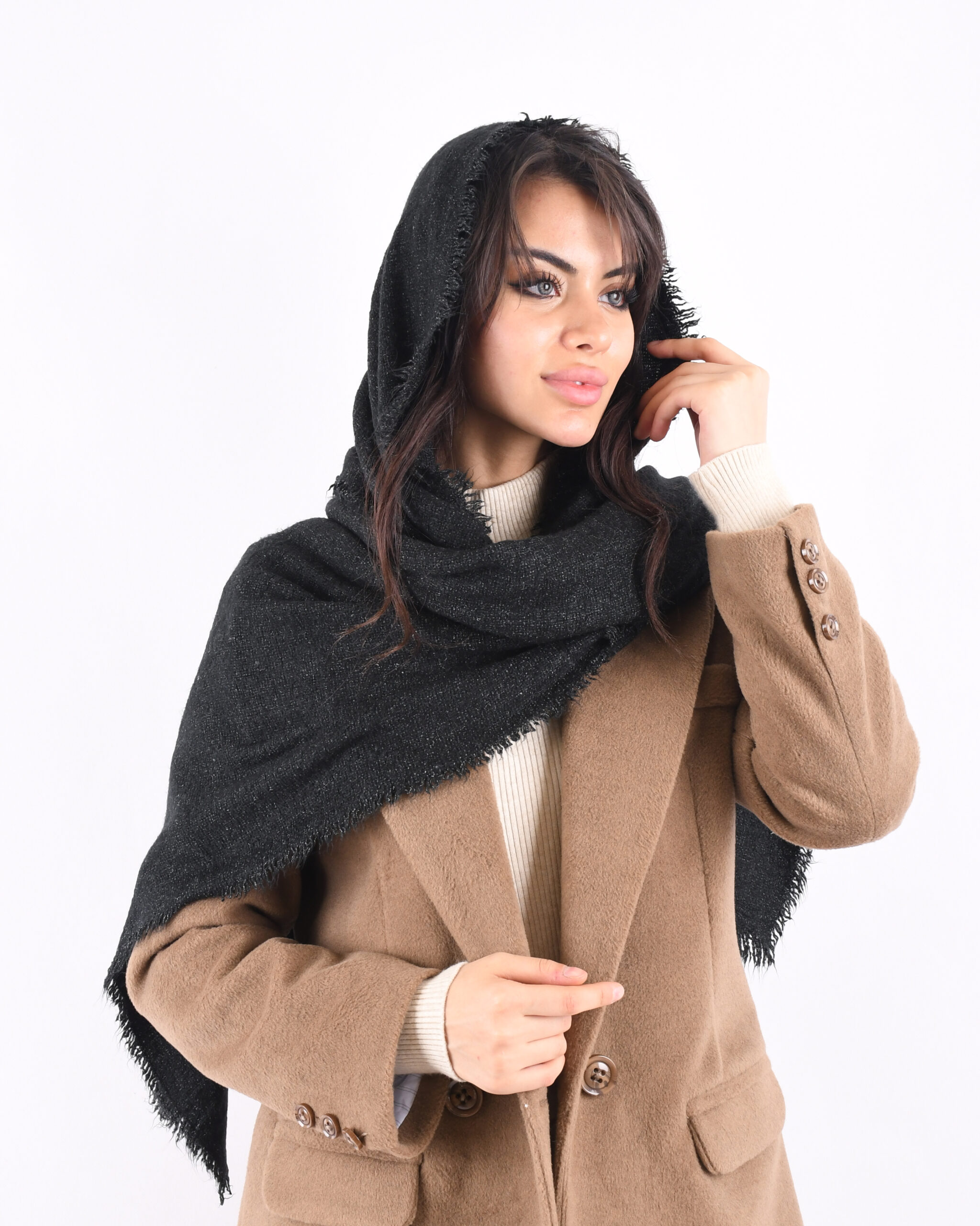 شال موهر مشکی S00752