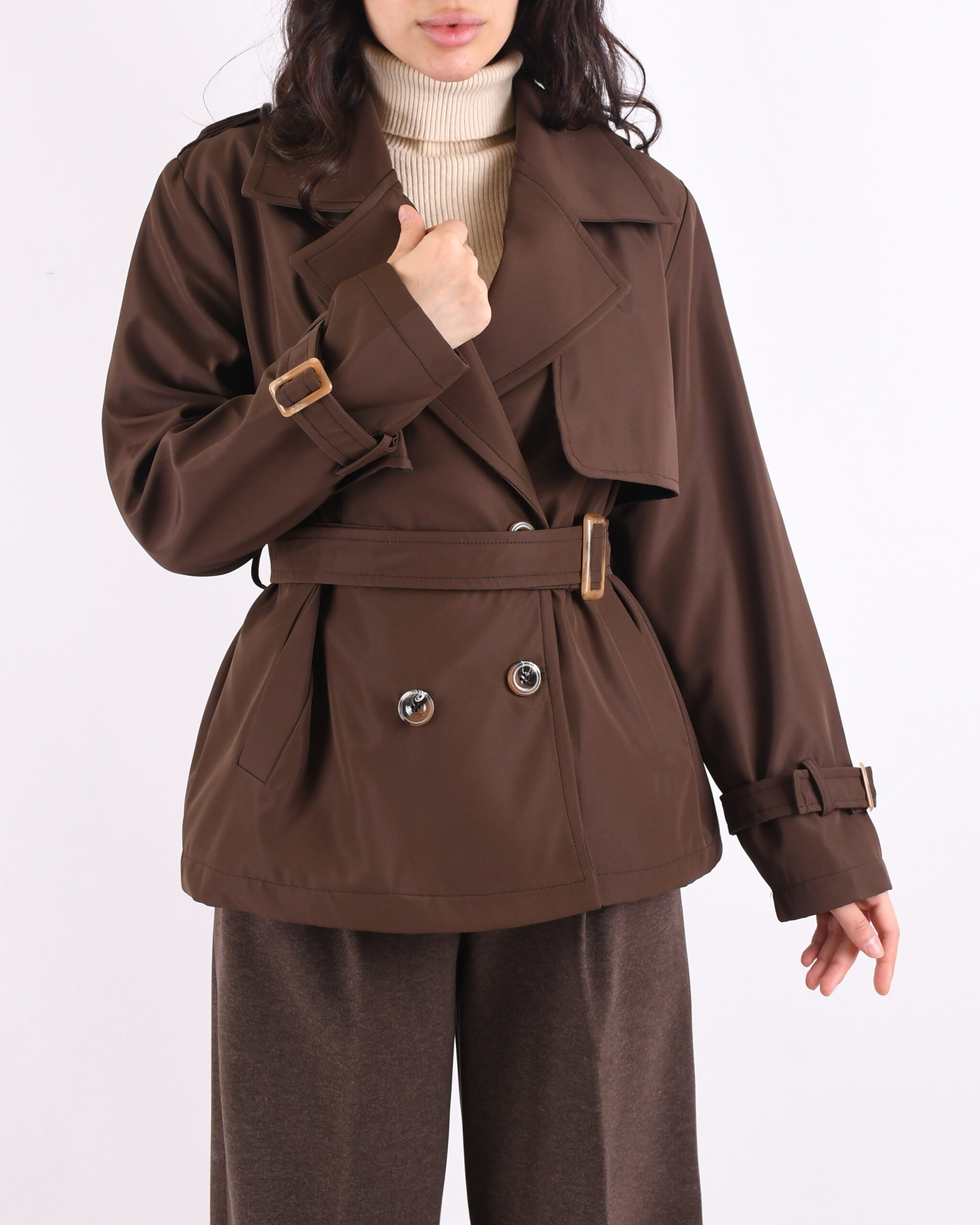 ترنچ کت سانتانا L00174