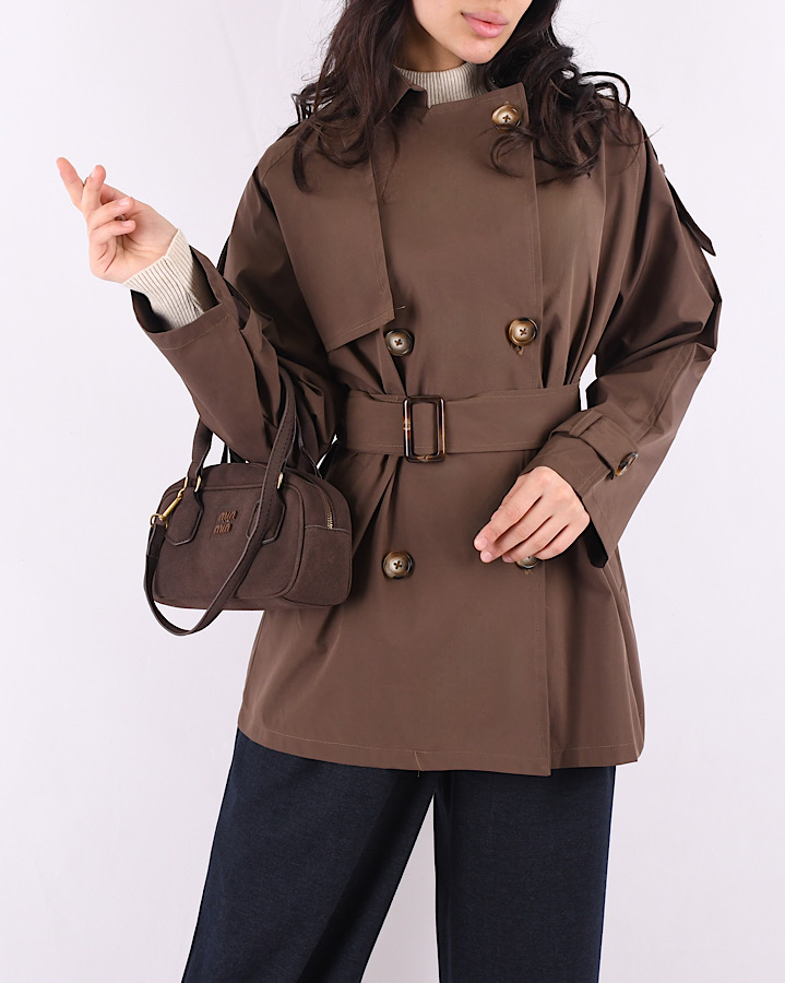 ترنچ کت ژیله دار L00189