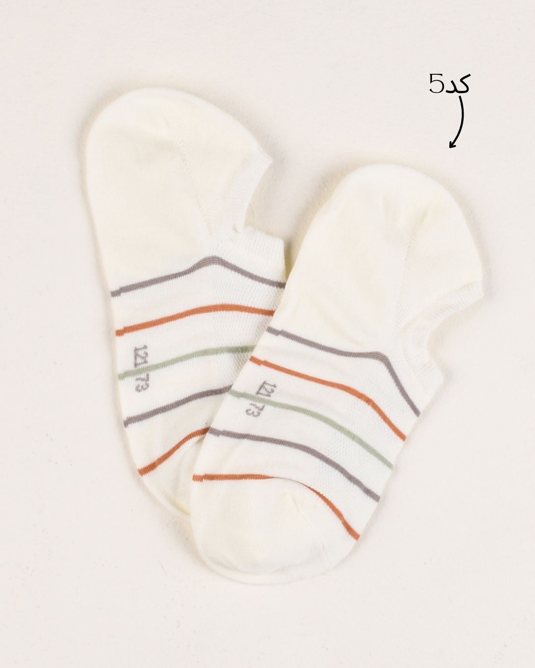 جوراب زیرقوزکی میکس 000895