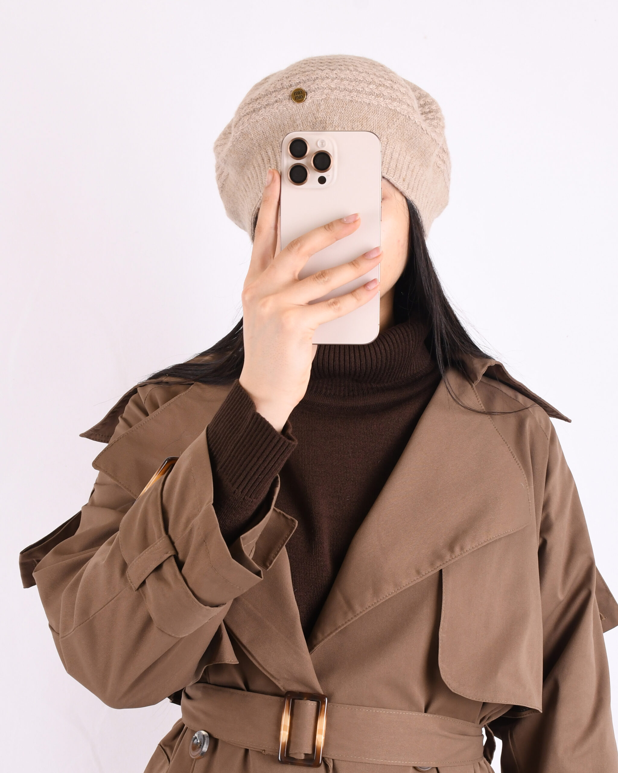 کلاه برت گندمی S00777