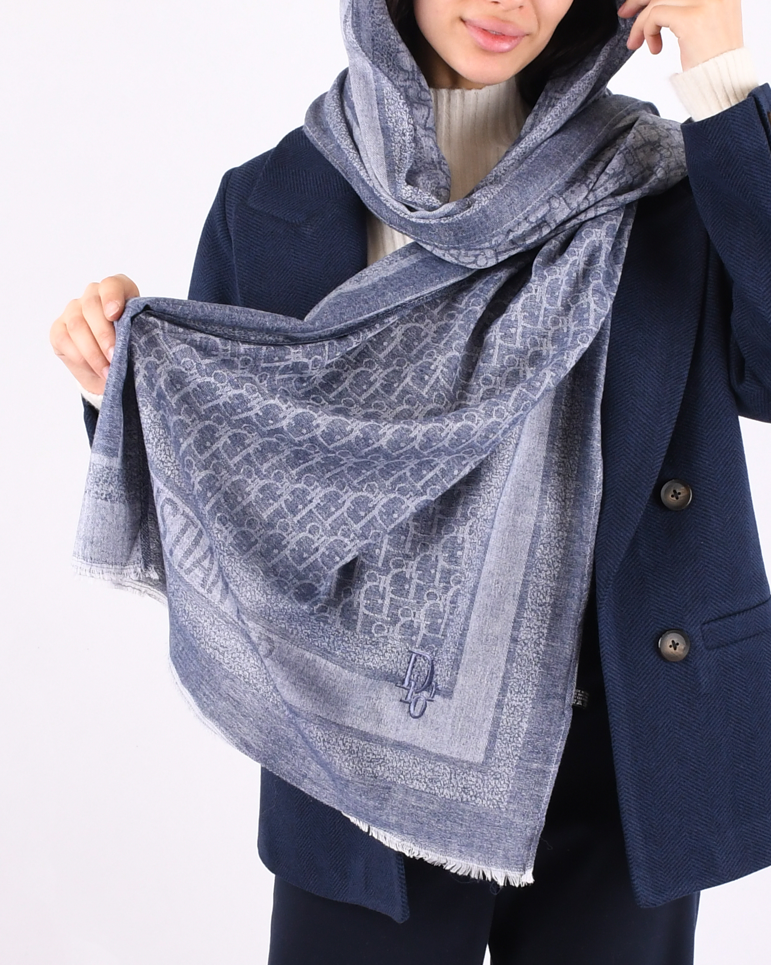 شال مارک دو رو کشمیر ایتالیا S00812