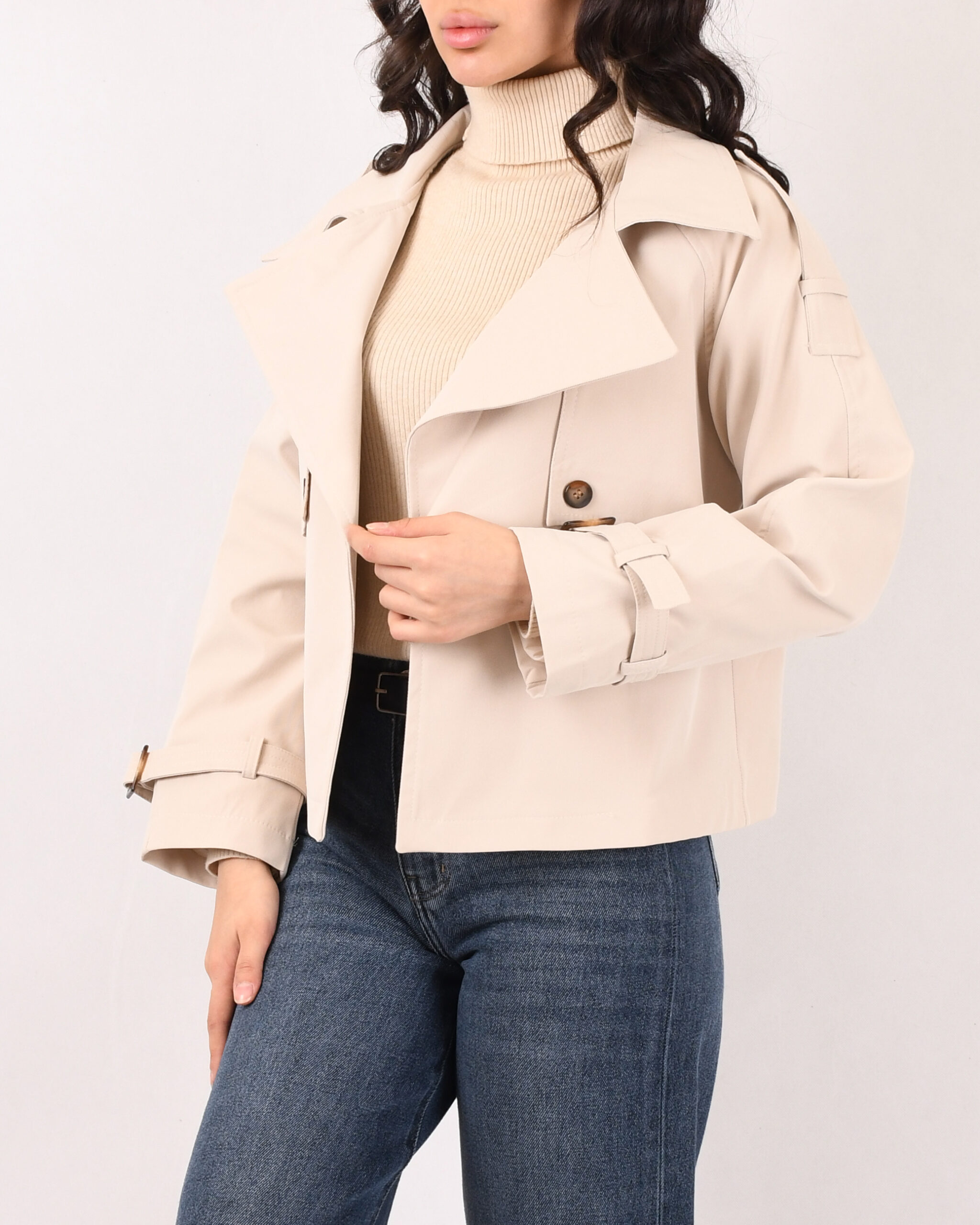 ترنچ کت L00309