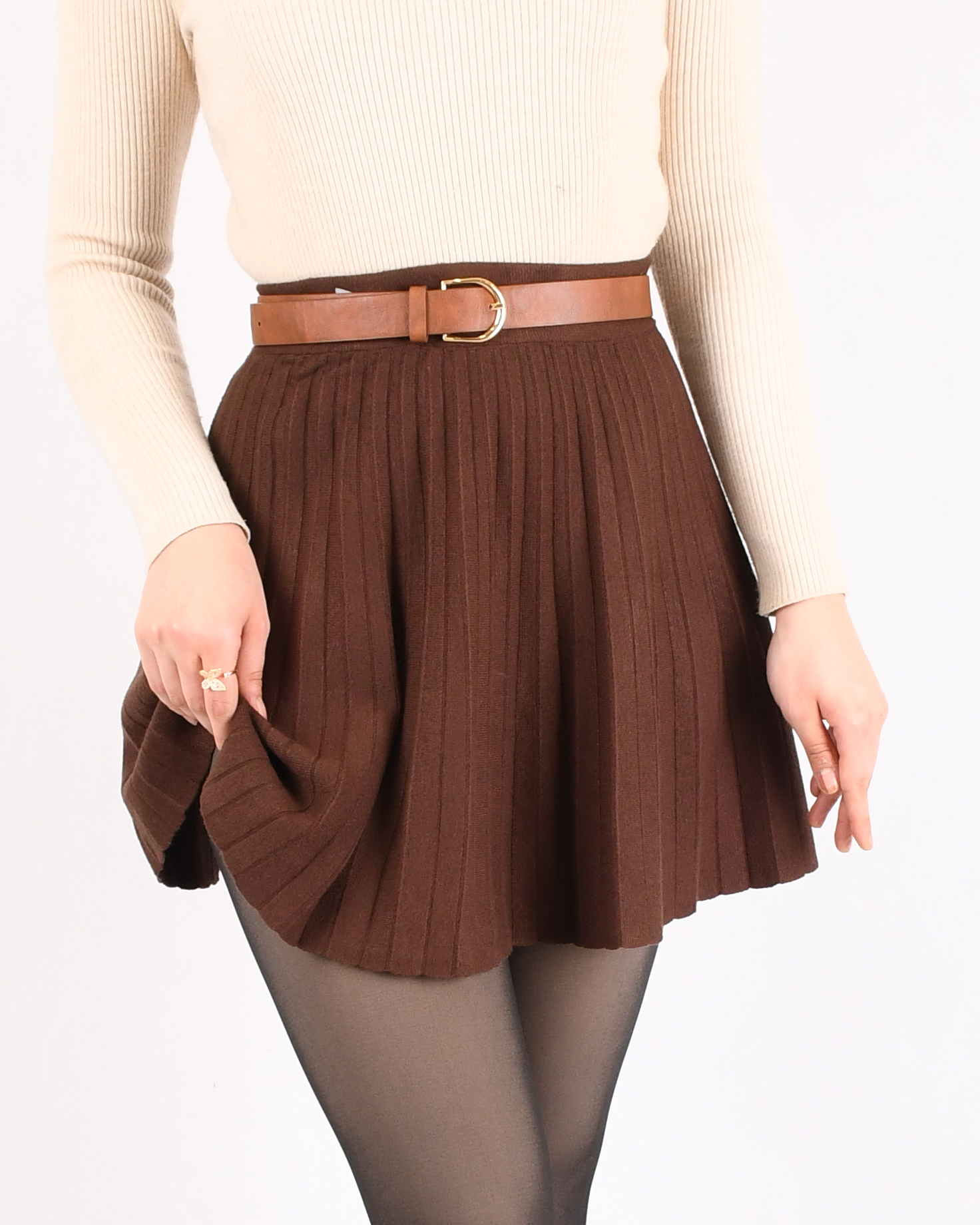 دامن بافت کوتاه L00180