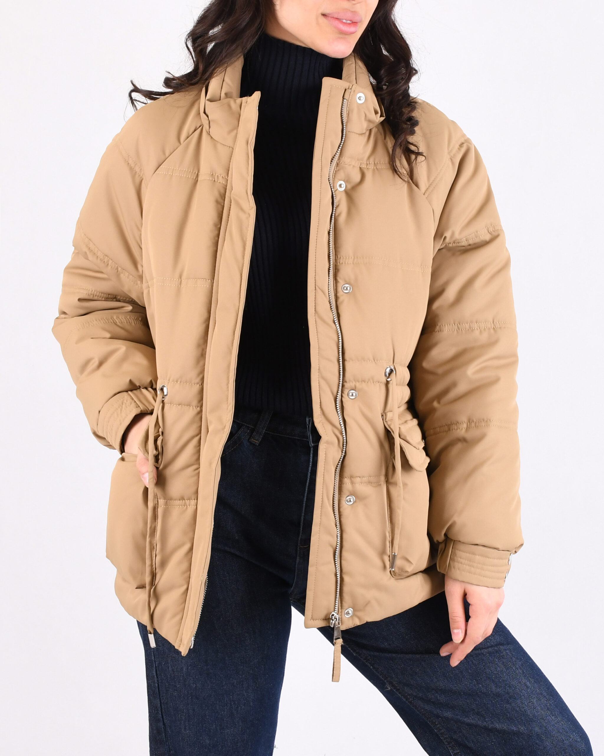 کاپشن جیب دار p0089