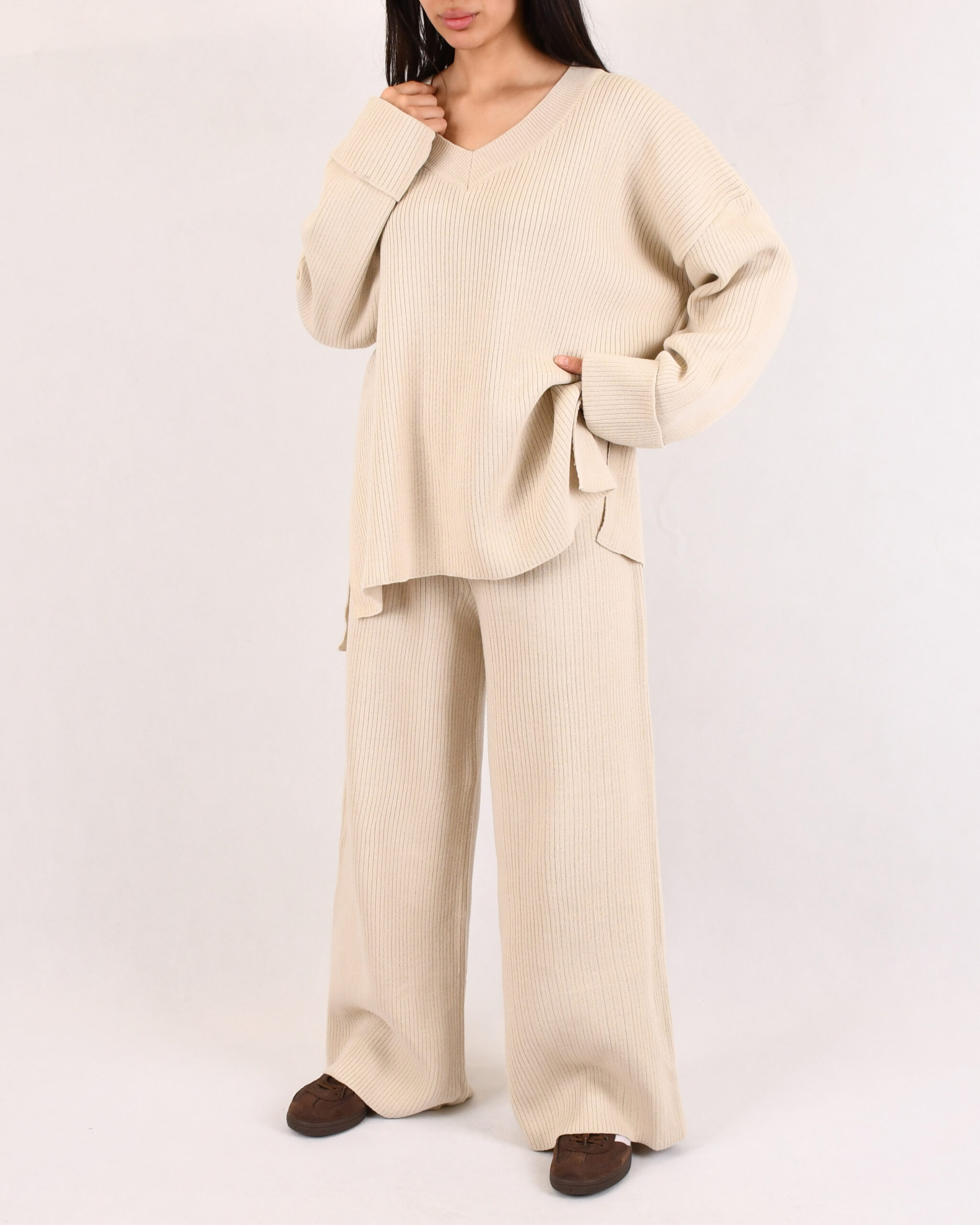 ست بلوز شلوار بافت P0071