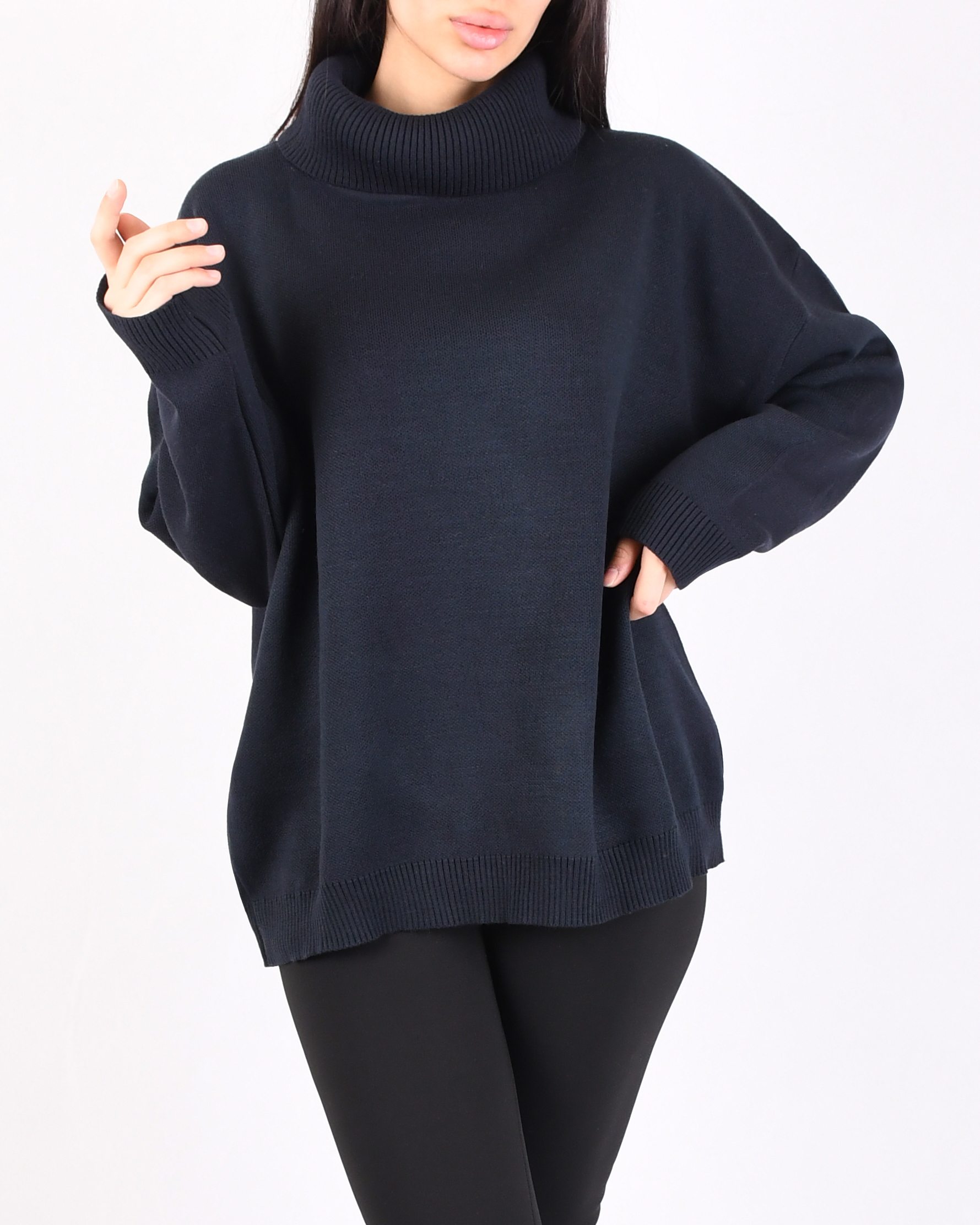 پلیور یقه شل P0074