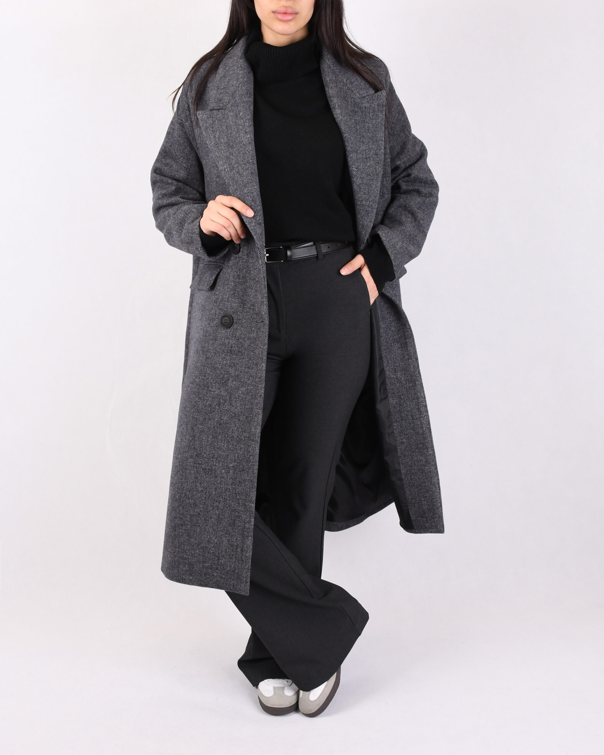 پالتو بلند چهار دکمه P0093