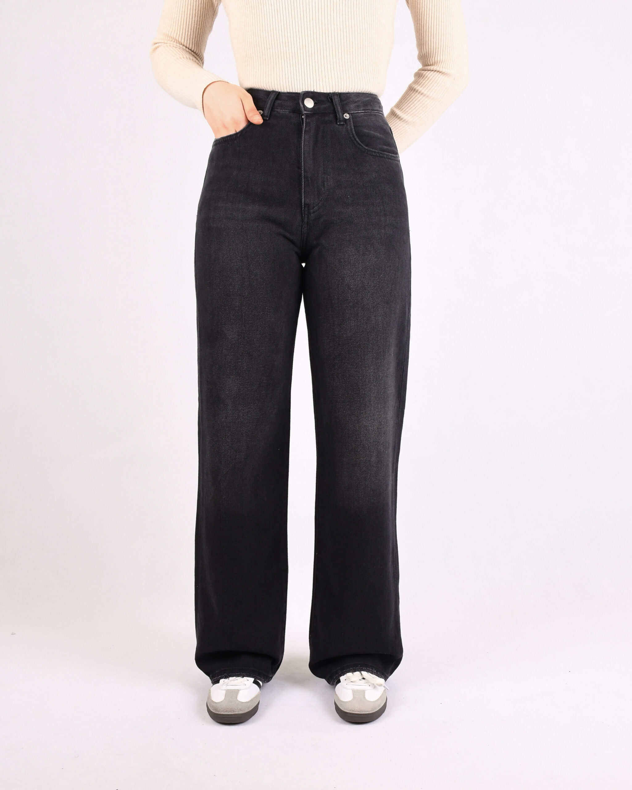 شلوارجین نیم بگ L00348