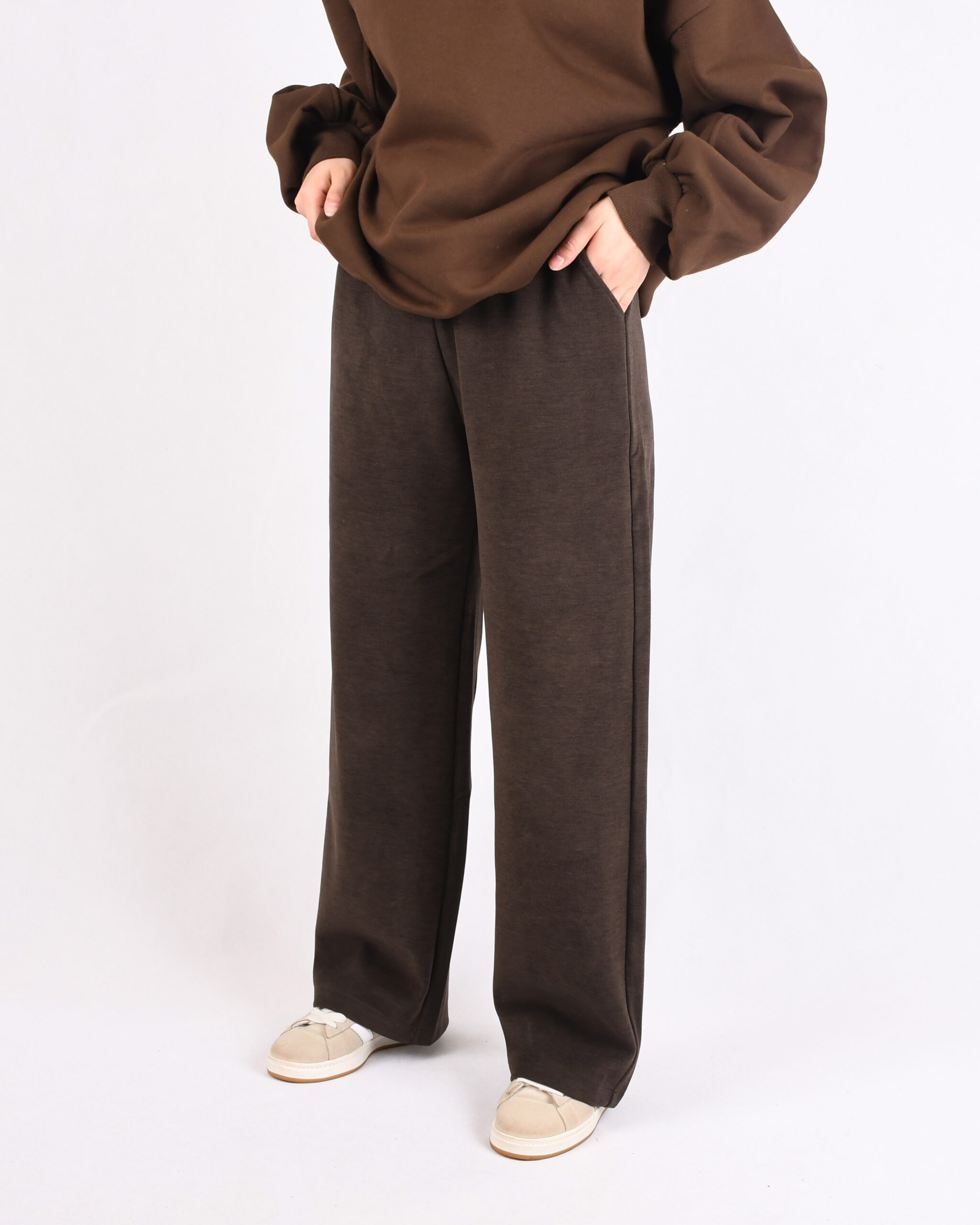 شلوار نیم بگ مخمل L00326