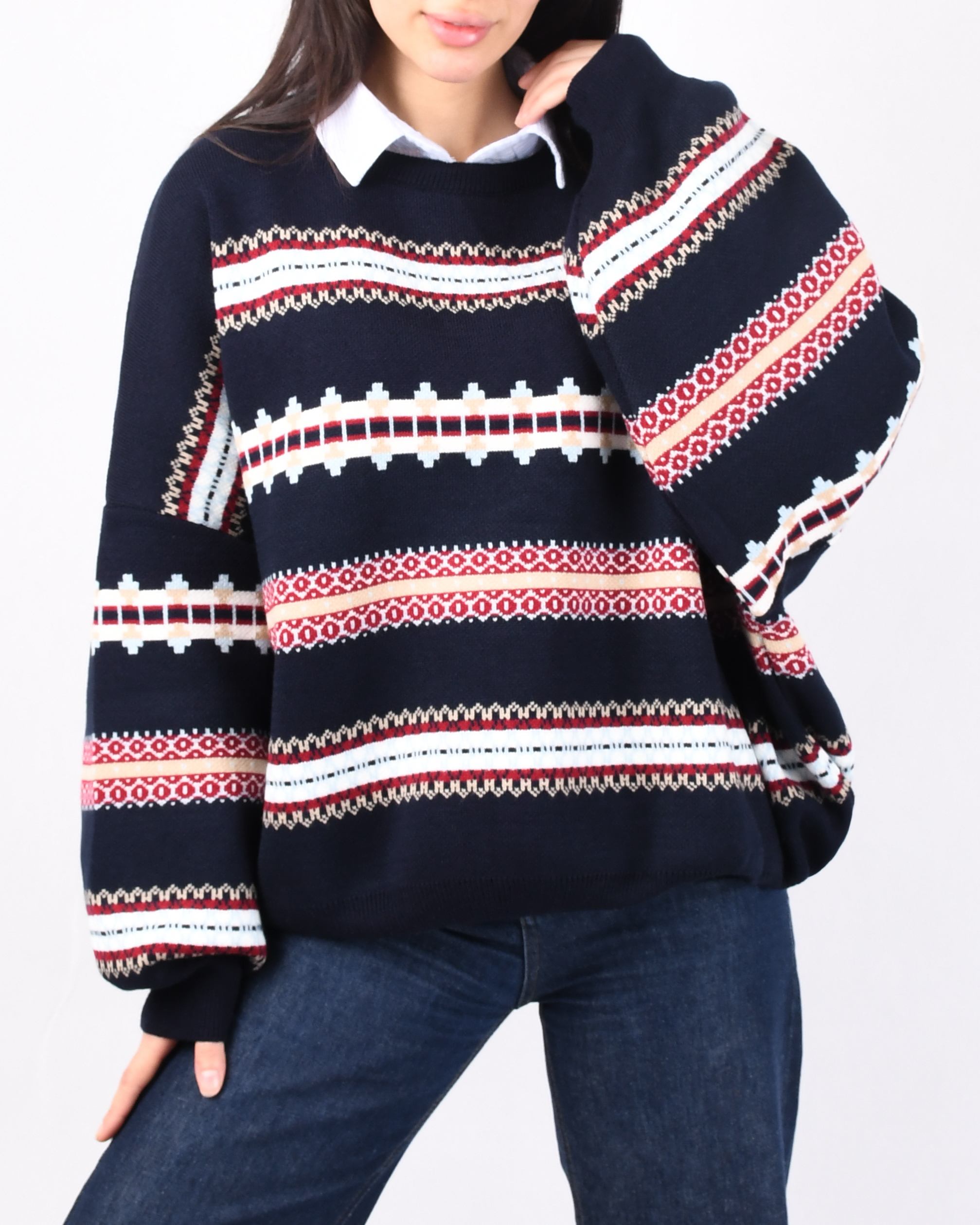 پلیور کریسمسی امیلی L00371