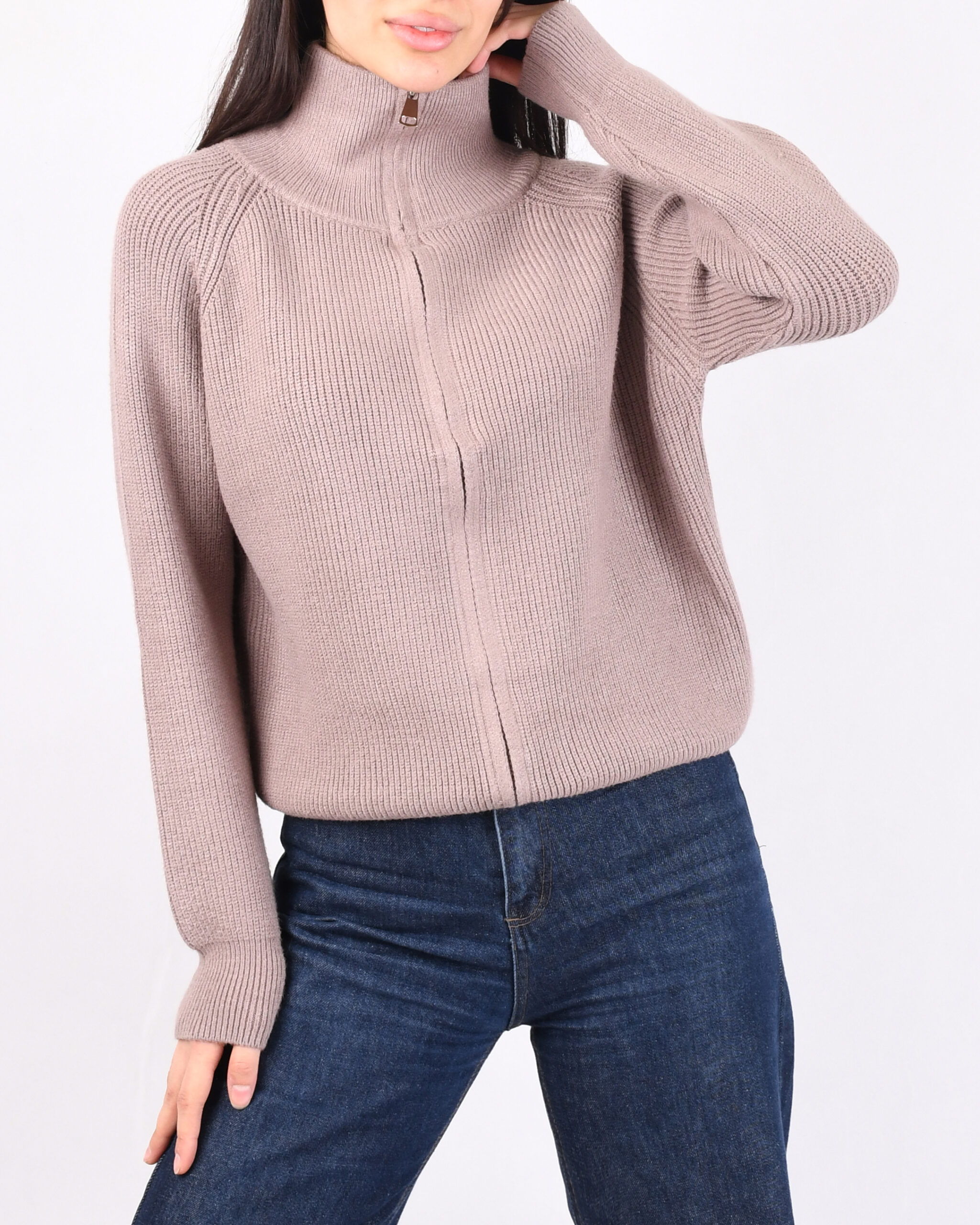 بافت جلو زیپ L00380