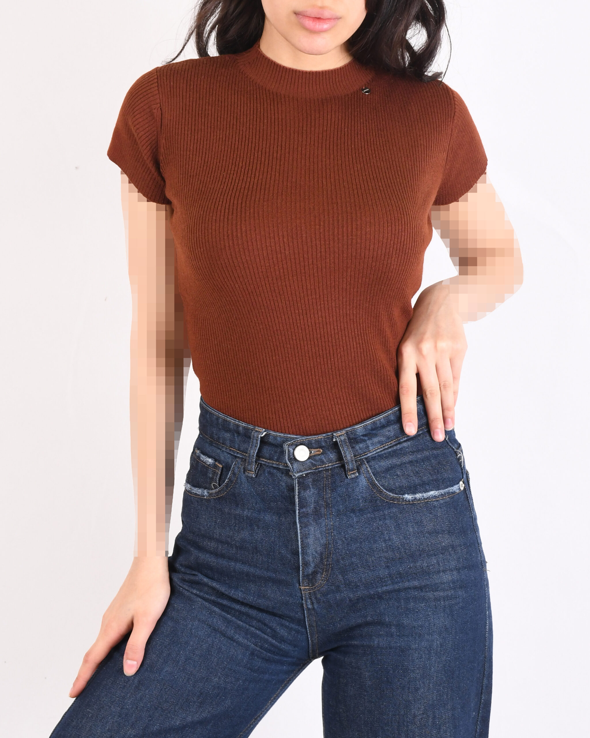 بافت آستین کوتاه L00400