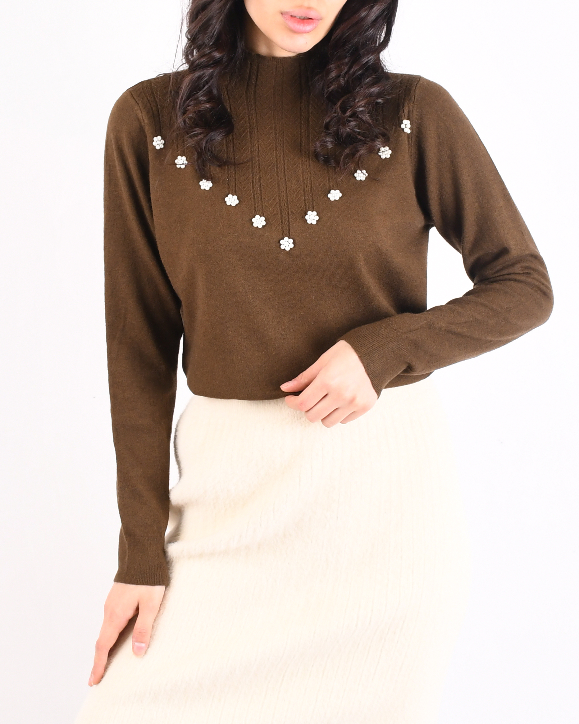 بافت مروارید گلی L00392