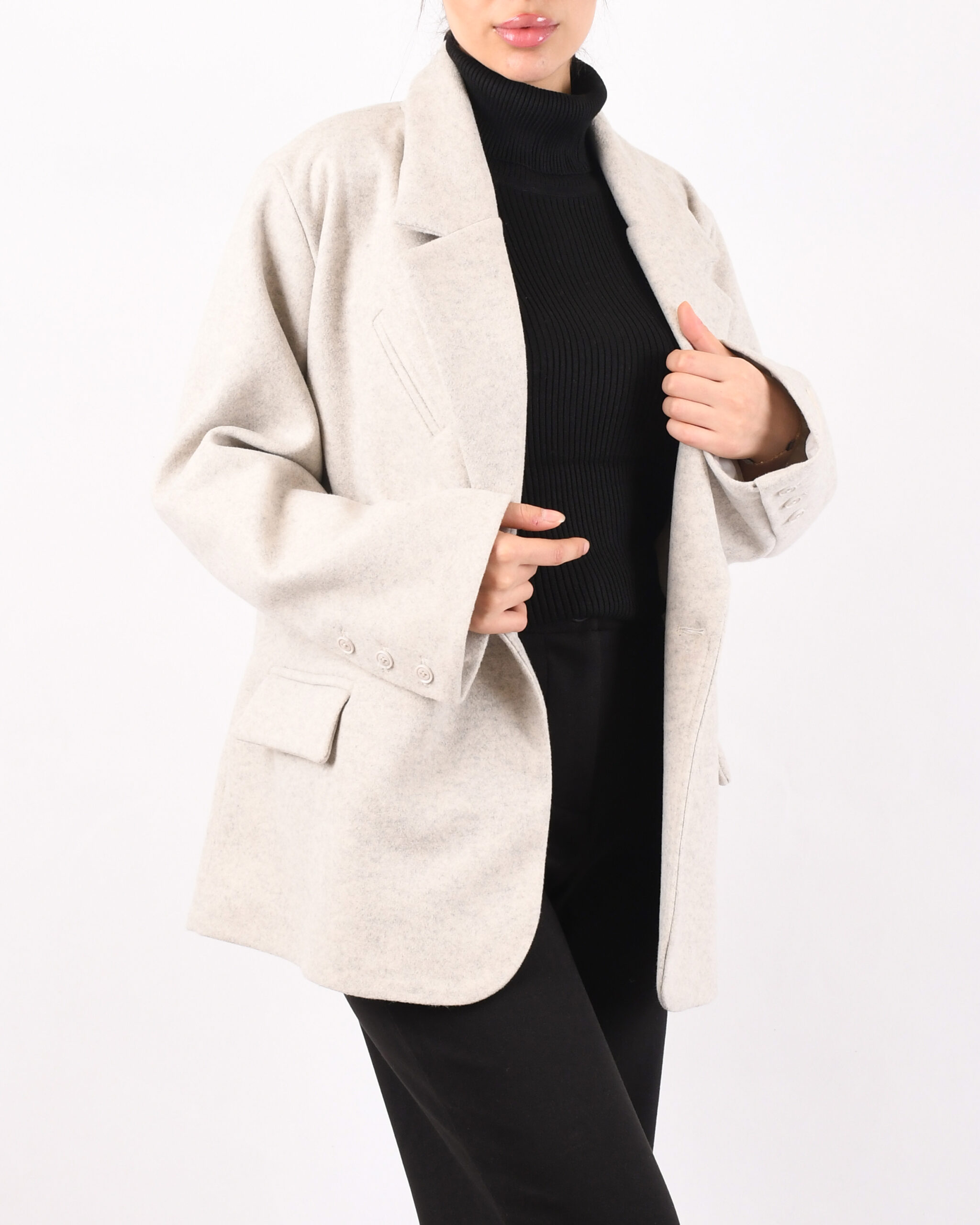 کت فوتر تک دکمه L00414