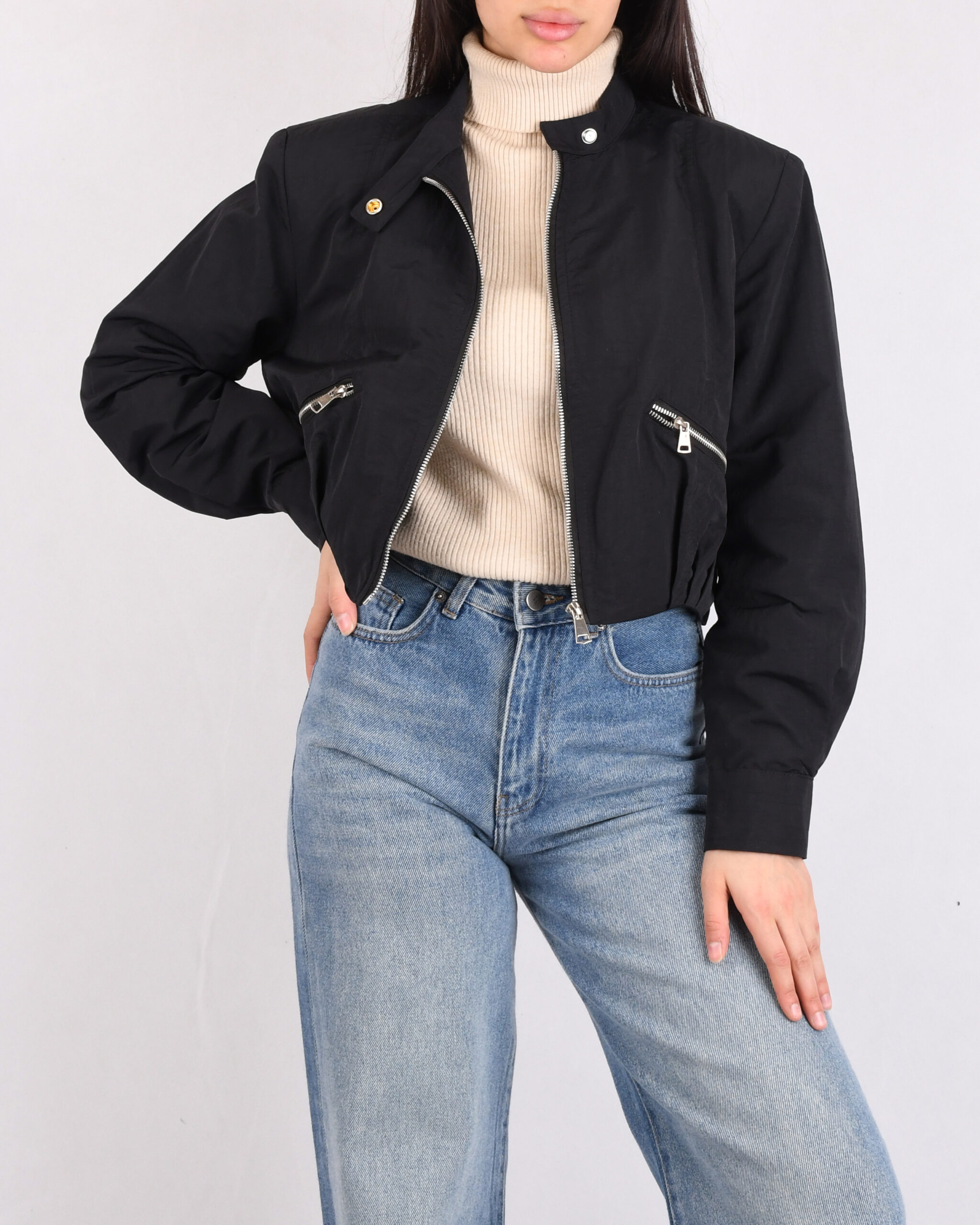 بارونی جلو زیپ P0078