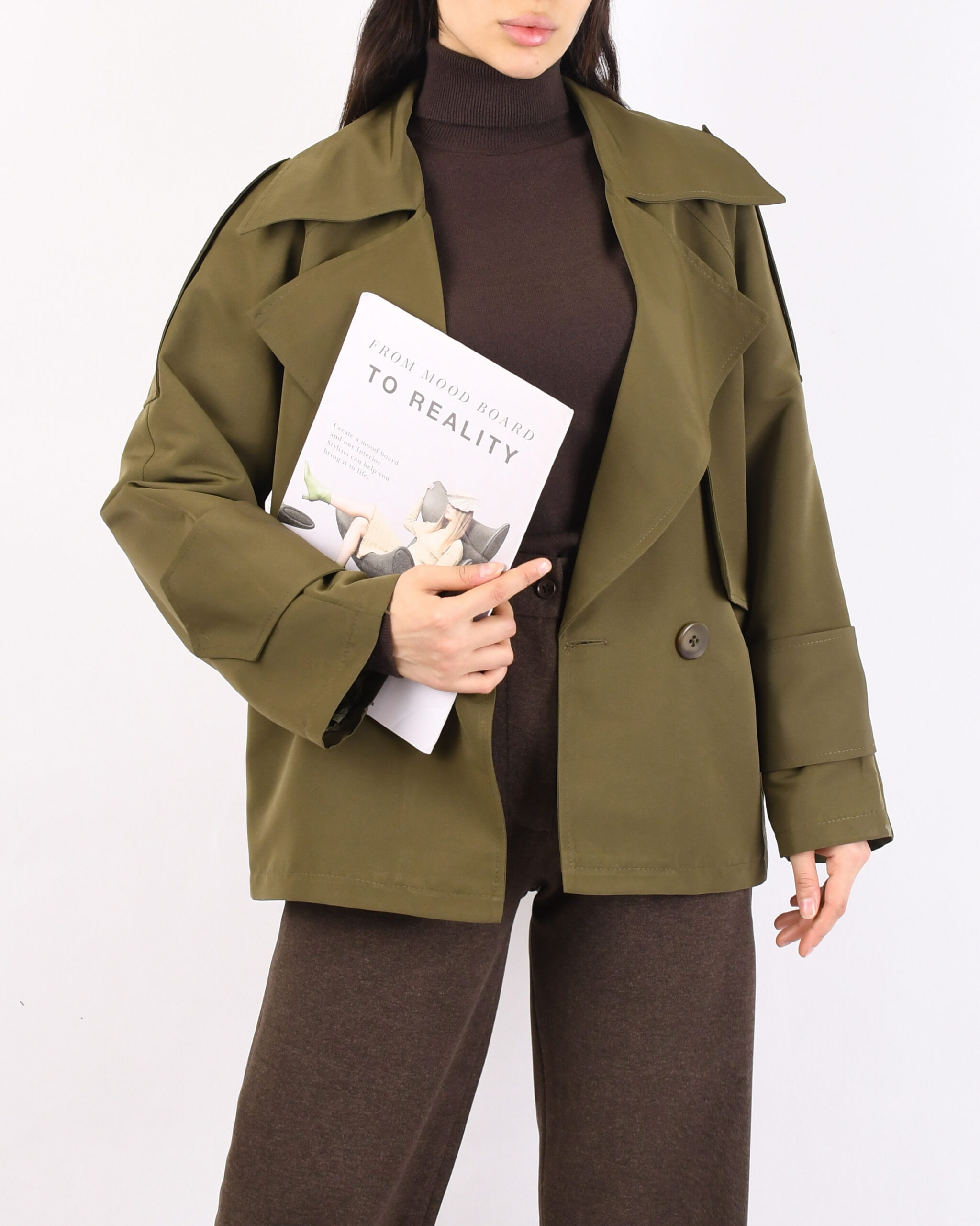 ترنچ کت ویکا L00486