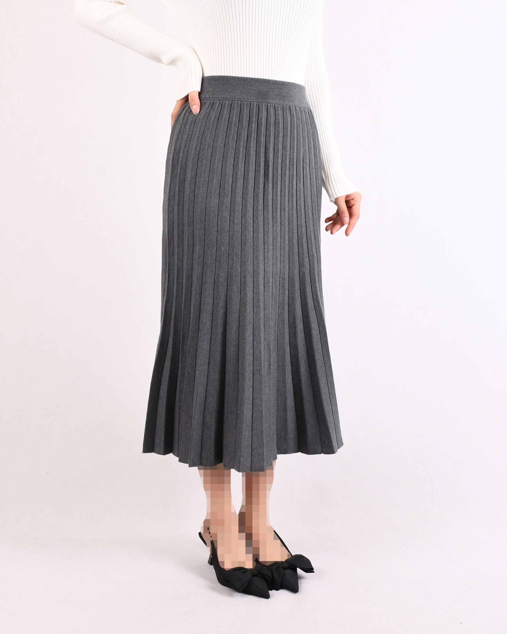 دامن بافت پلیسه L00491