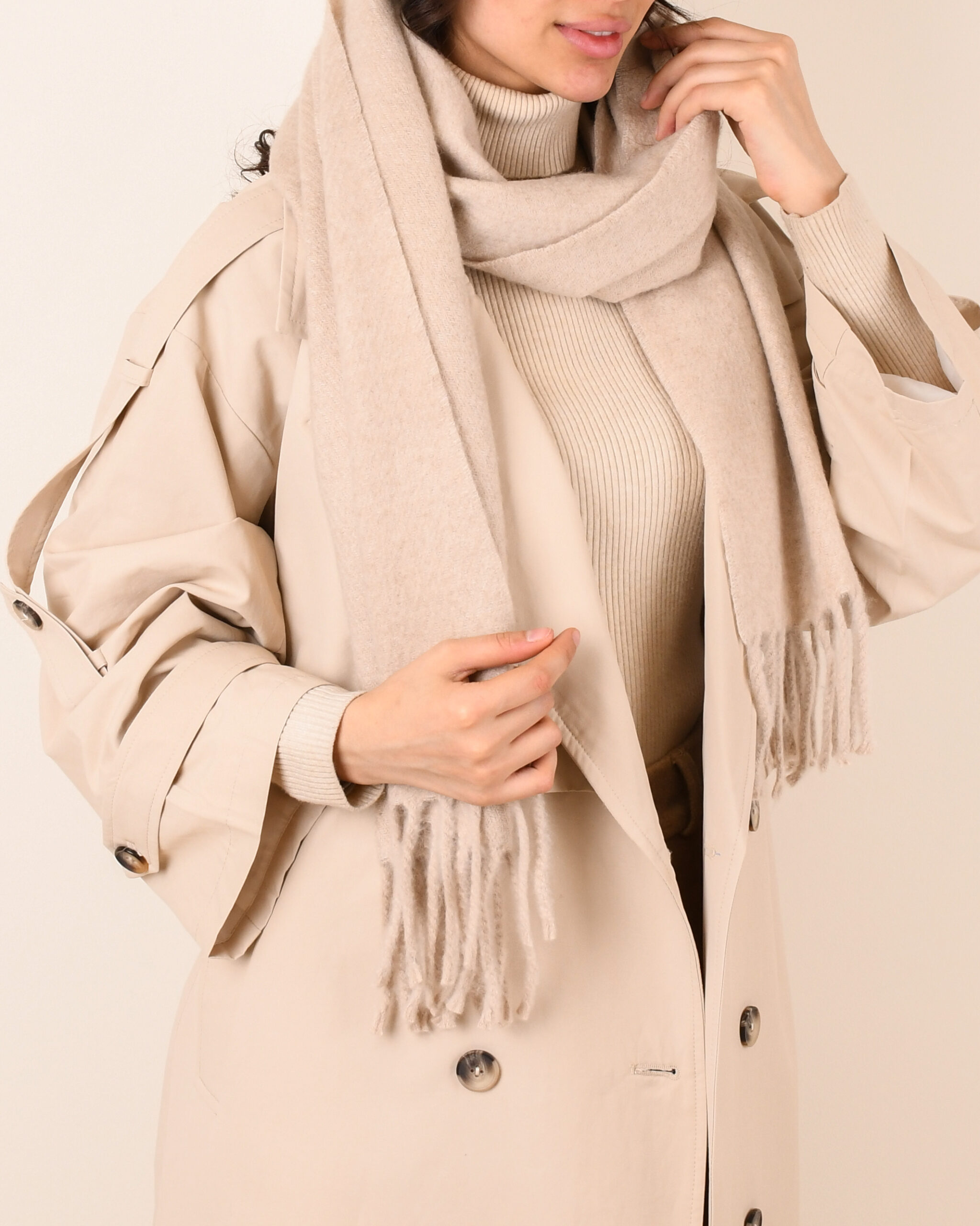 شال موهر ساده S00863