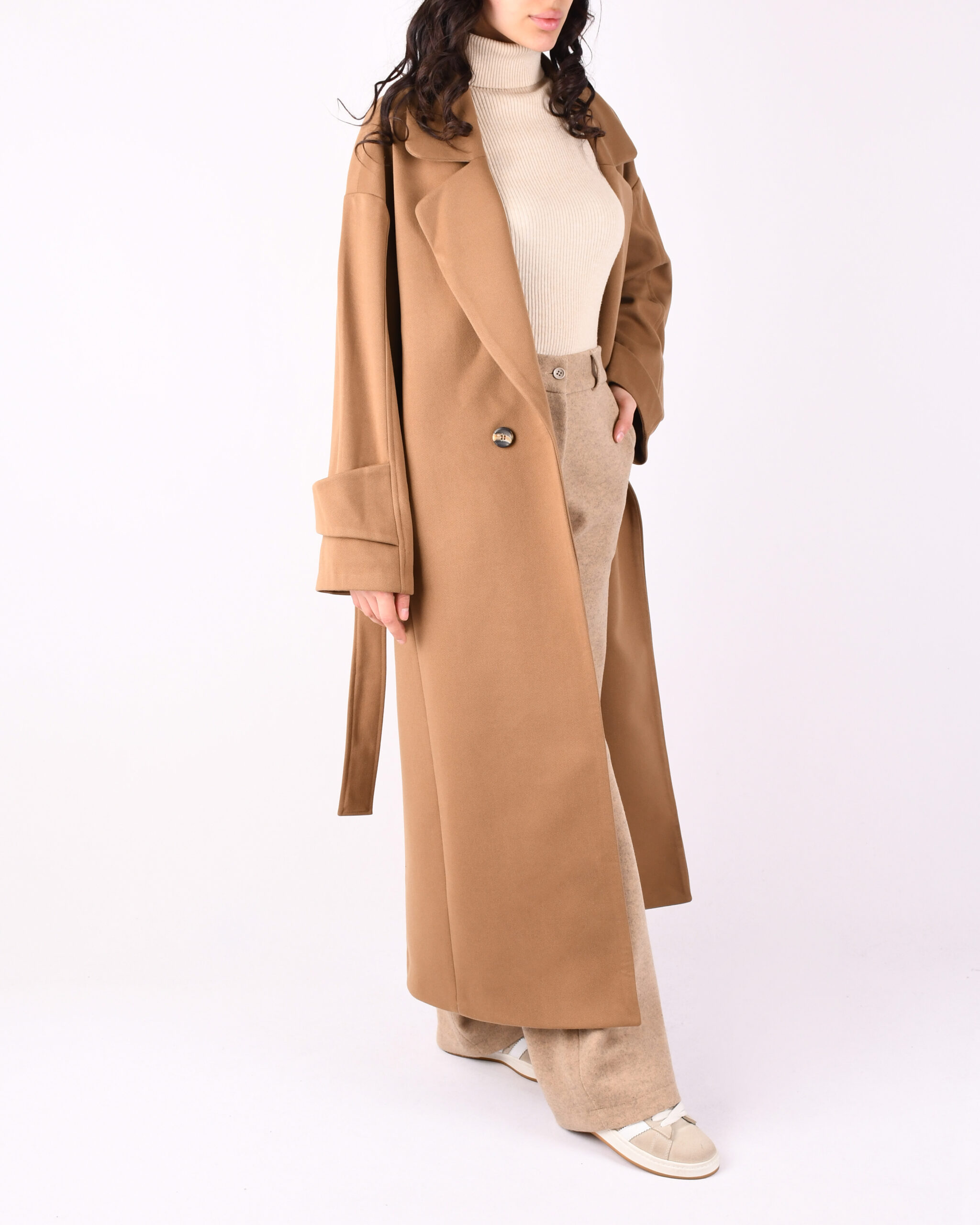 پالتو بلند دو دکمه  P0090