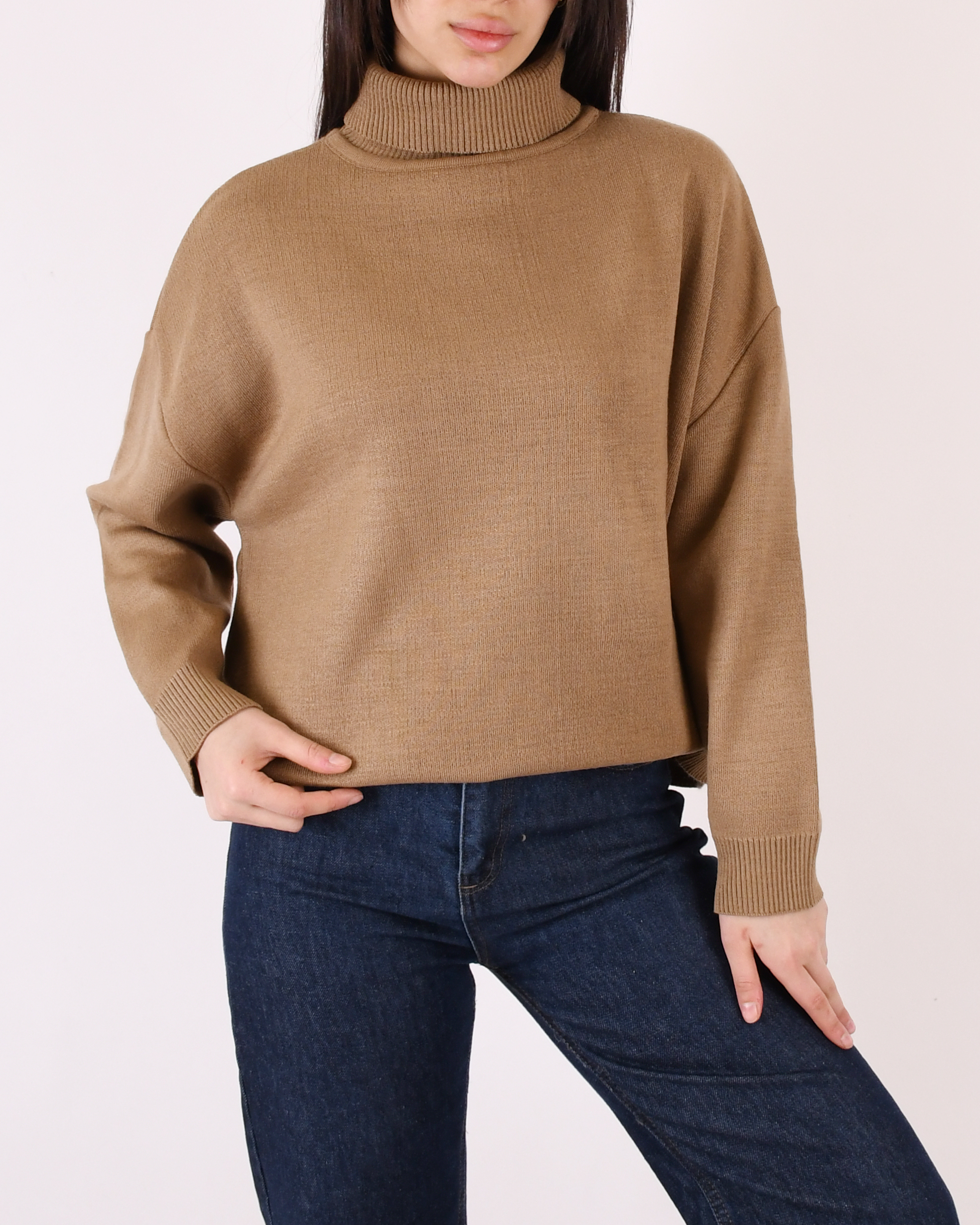 بلوز بافت یقه اسکی L00564