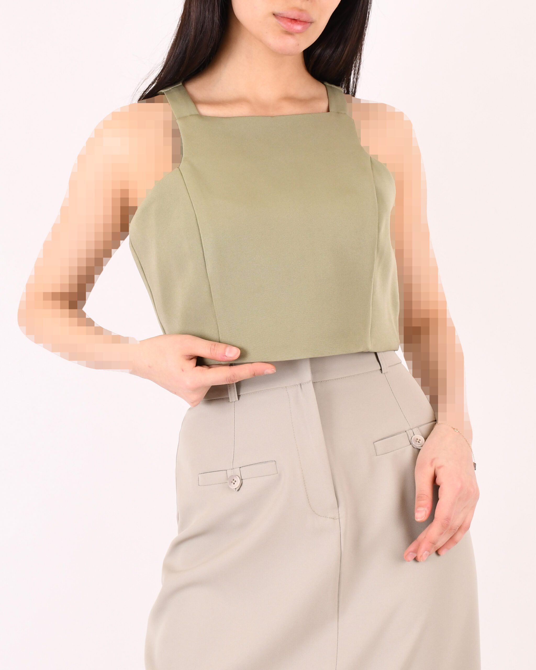 تاپ پشت زیپ P00128