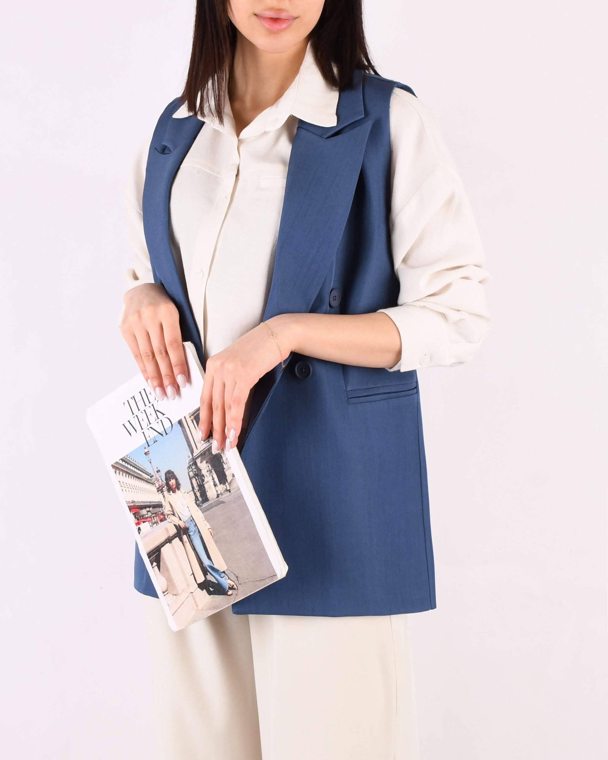 وست یقه انگلیسی W0087