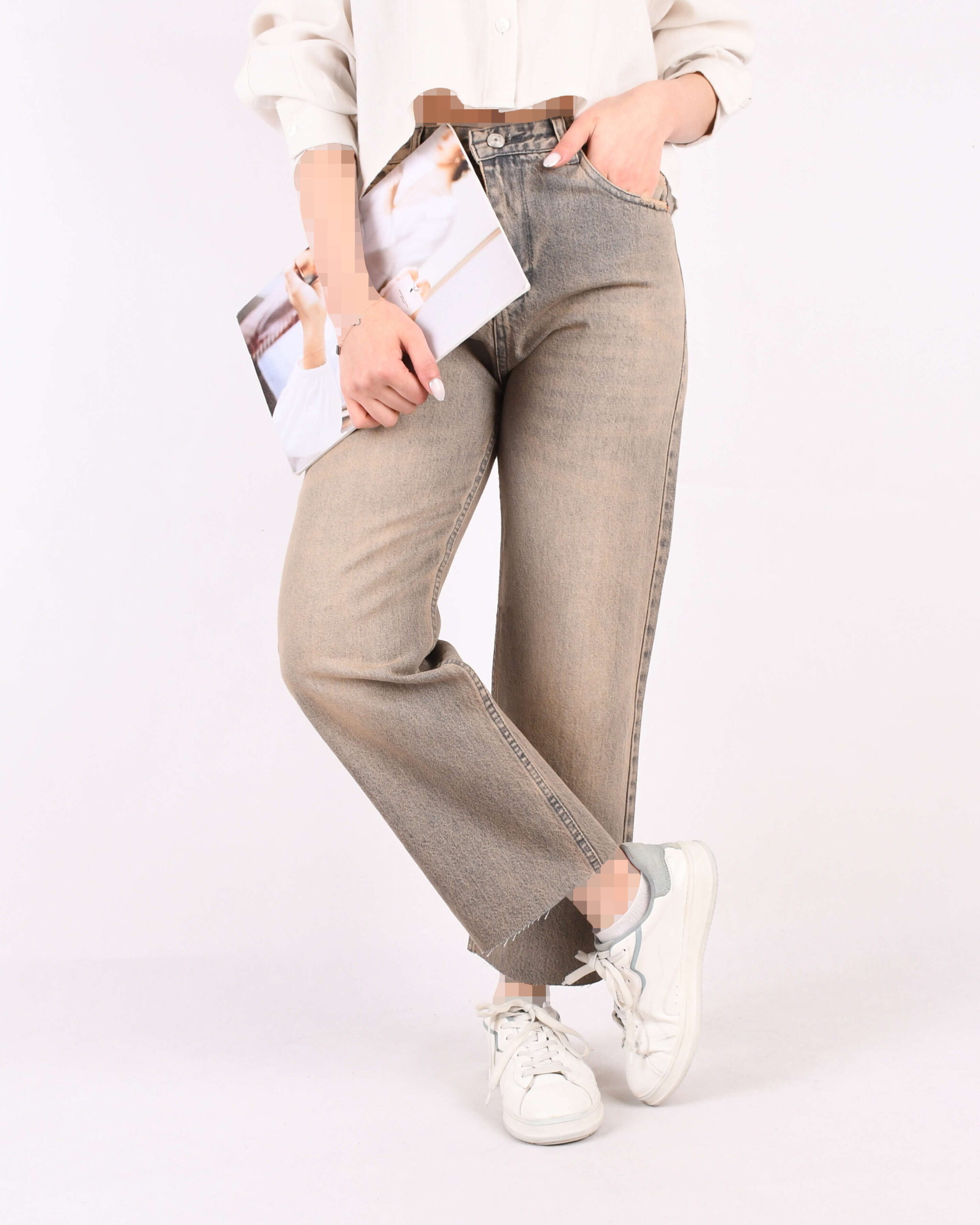 شلوار پایین کات G0022