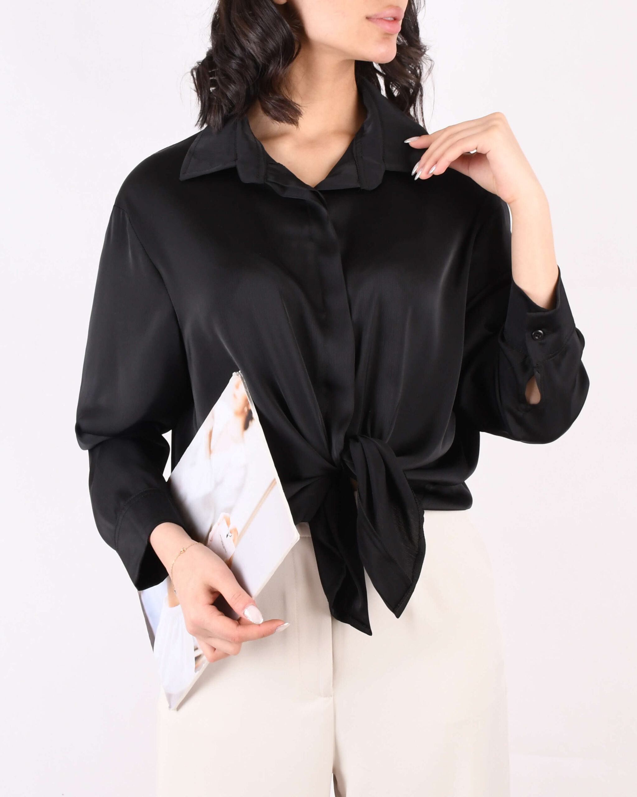 شومیز ساتن G0096