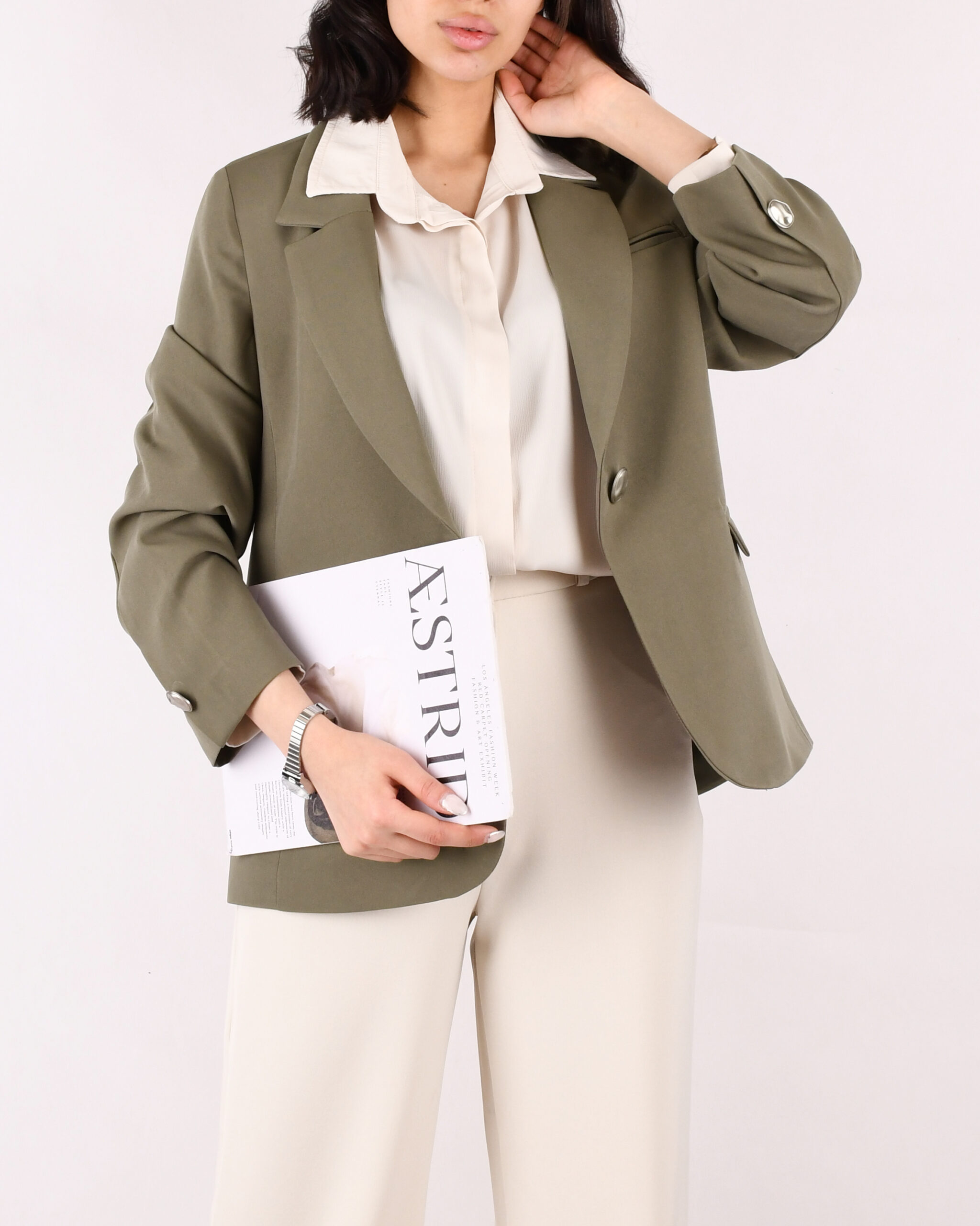 کت دکمه طلایی W0059