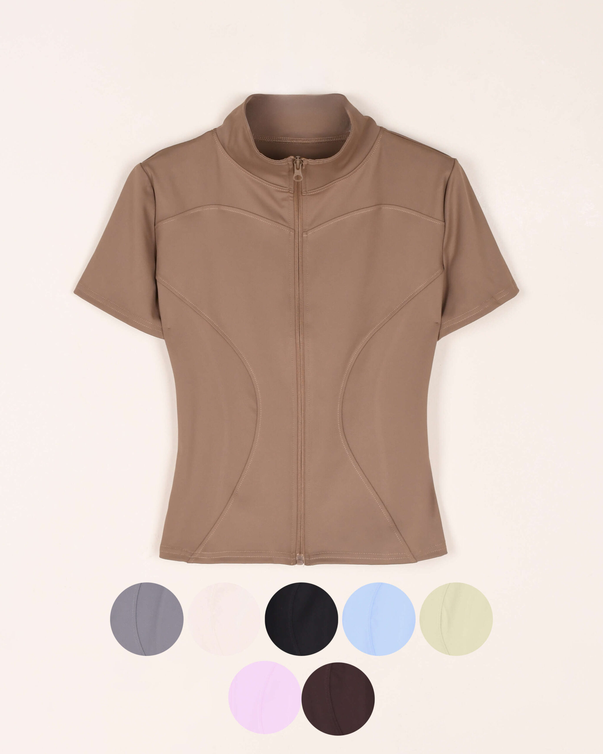 سوییشرت ورزشی آستین کوتاه Y0036