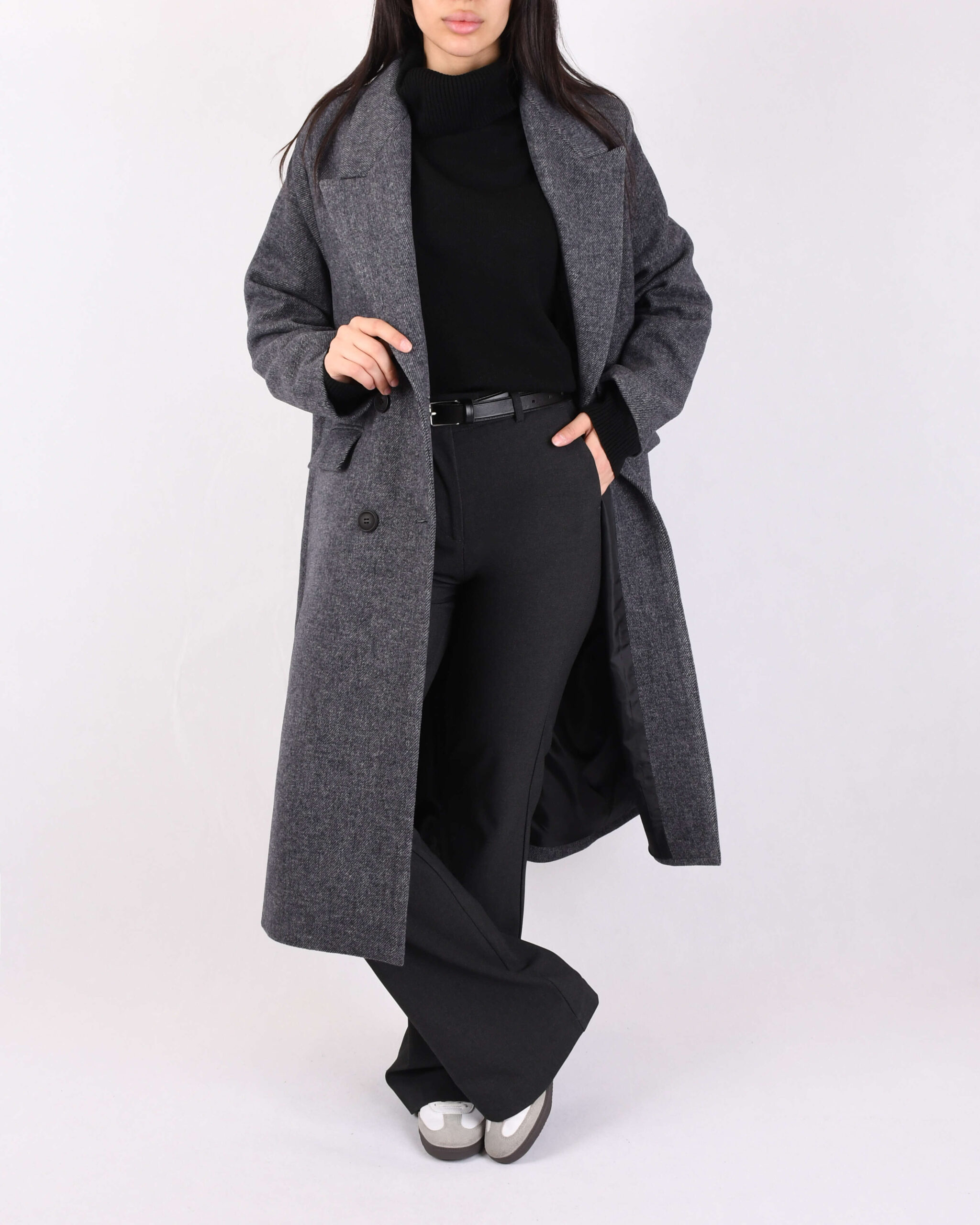 پالتو بلند چهاردکمه P0093