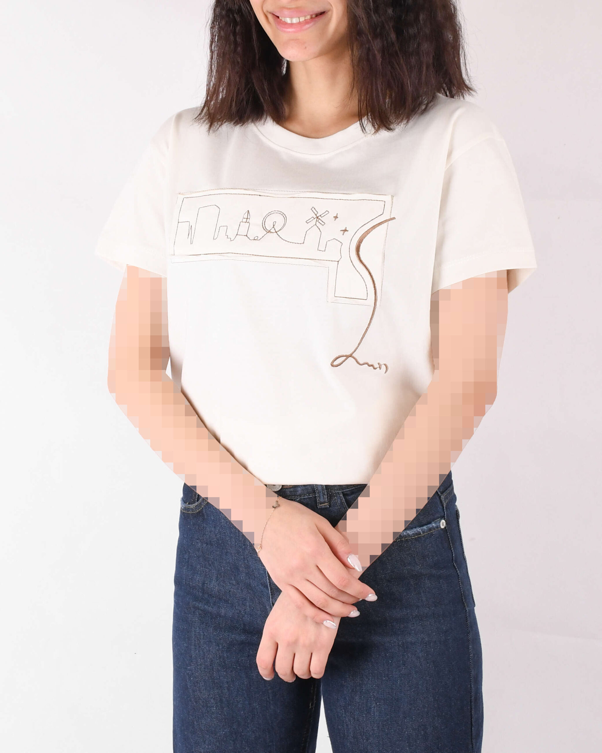 تیشرت طرحدار W0080