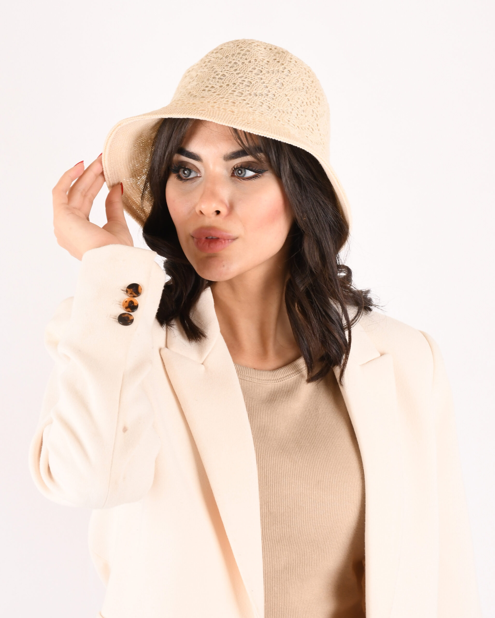 کلاه کنفی ساده S00954