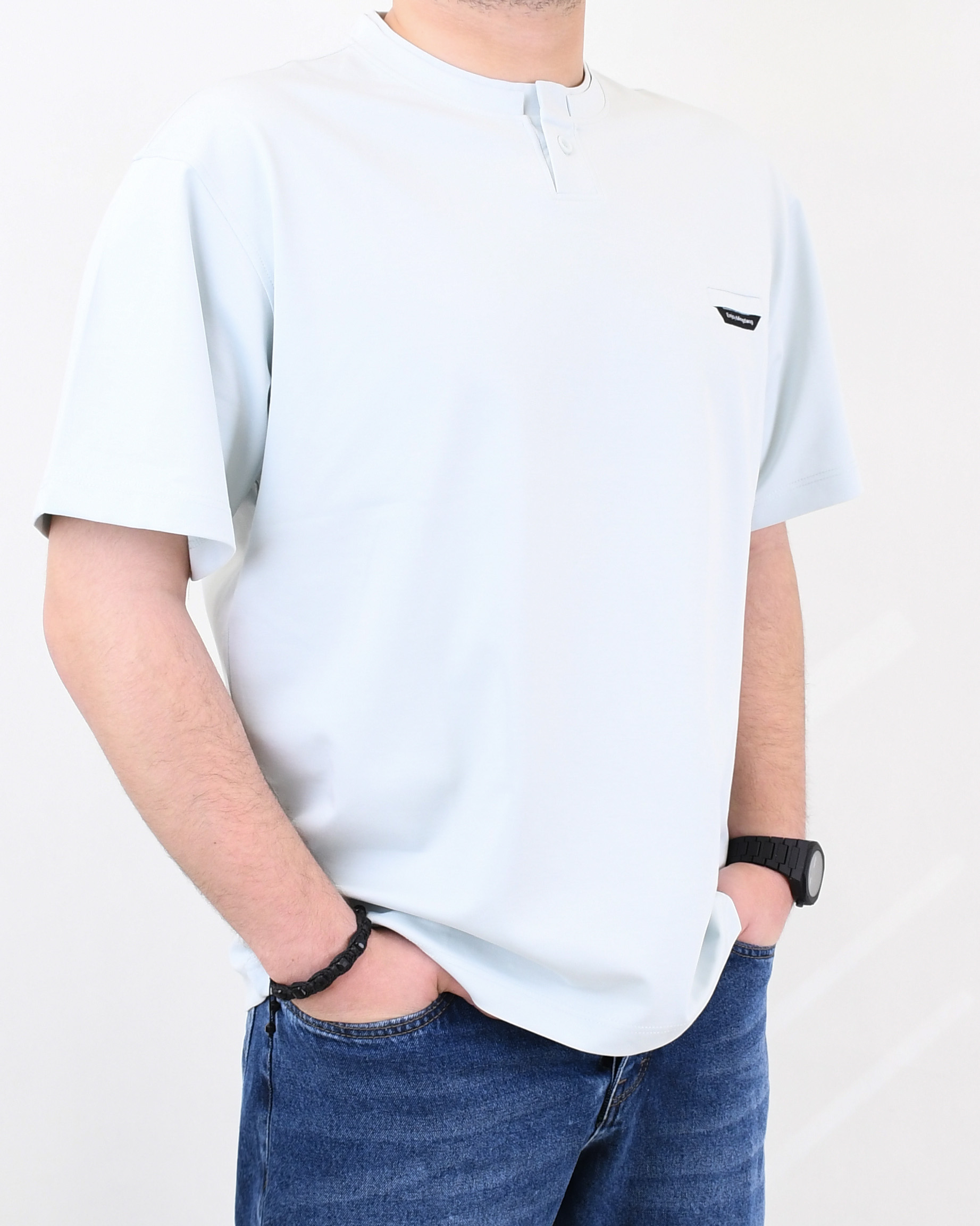 تیشرت مردانه جیب نما G00672