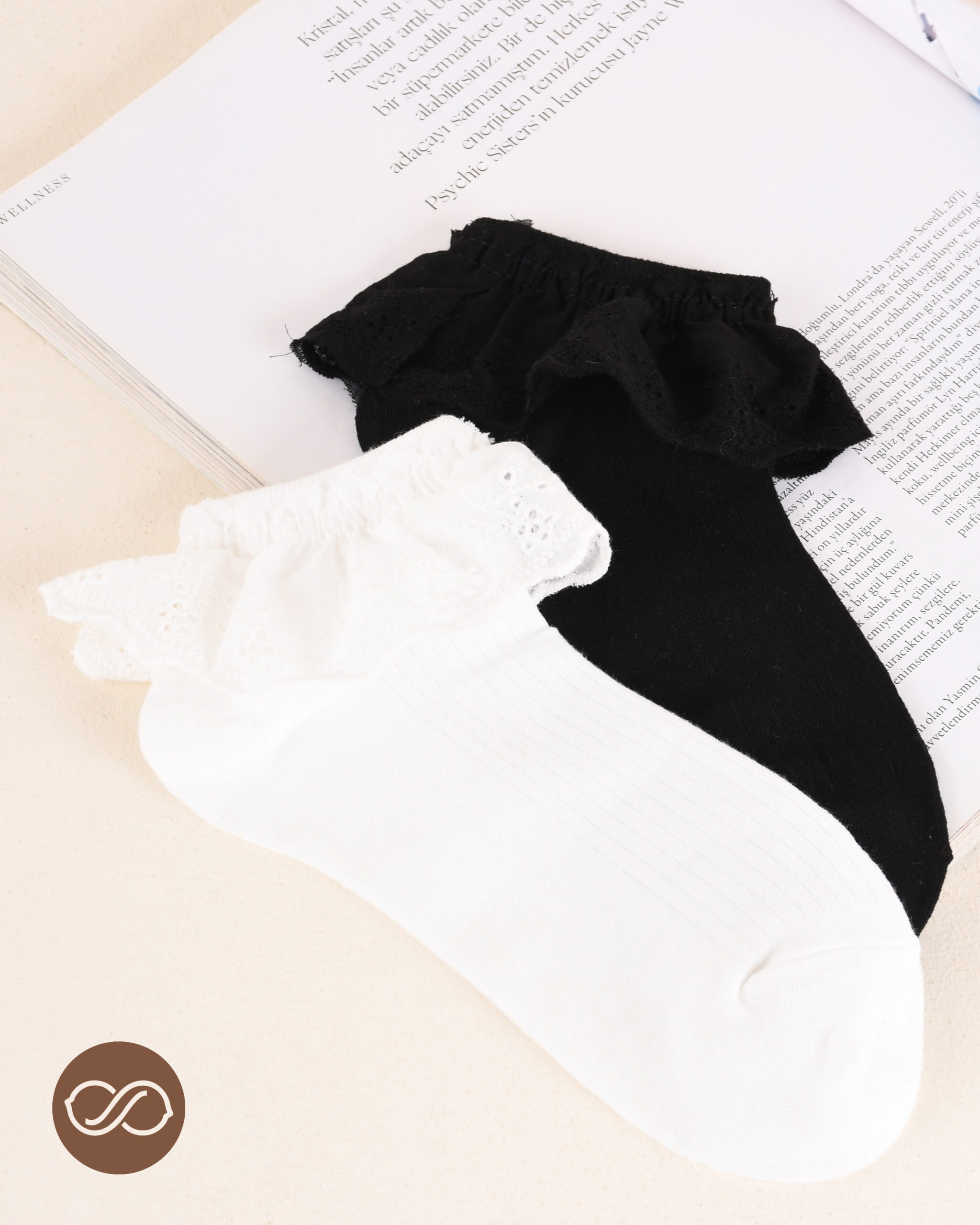 جوراب نیم ساق گیپوری Y00414