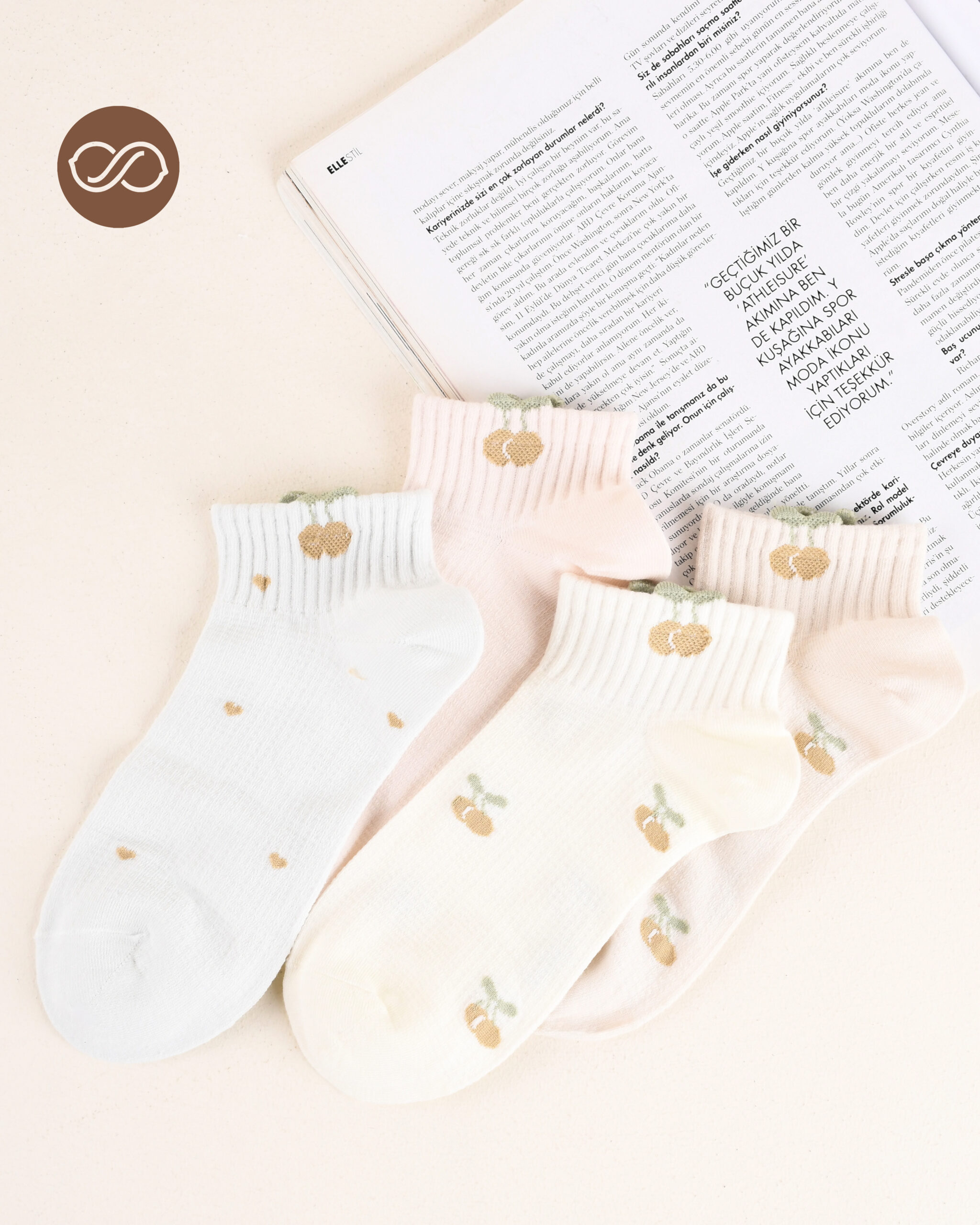 جوراب گیلاسی Y00427