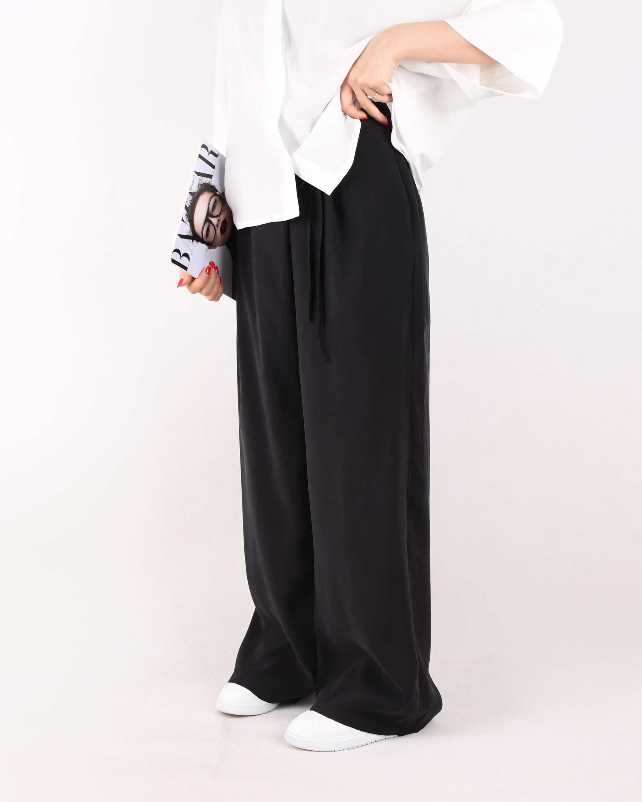 شلوار جلو گره G00521