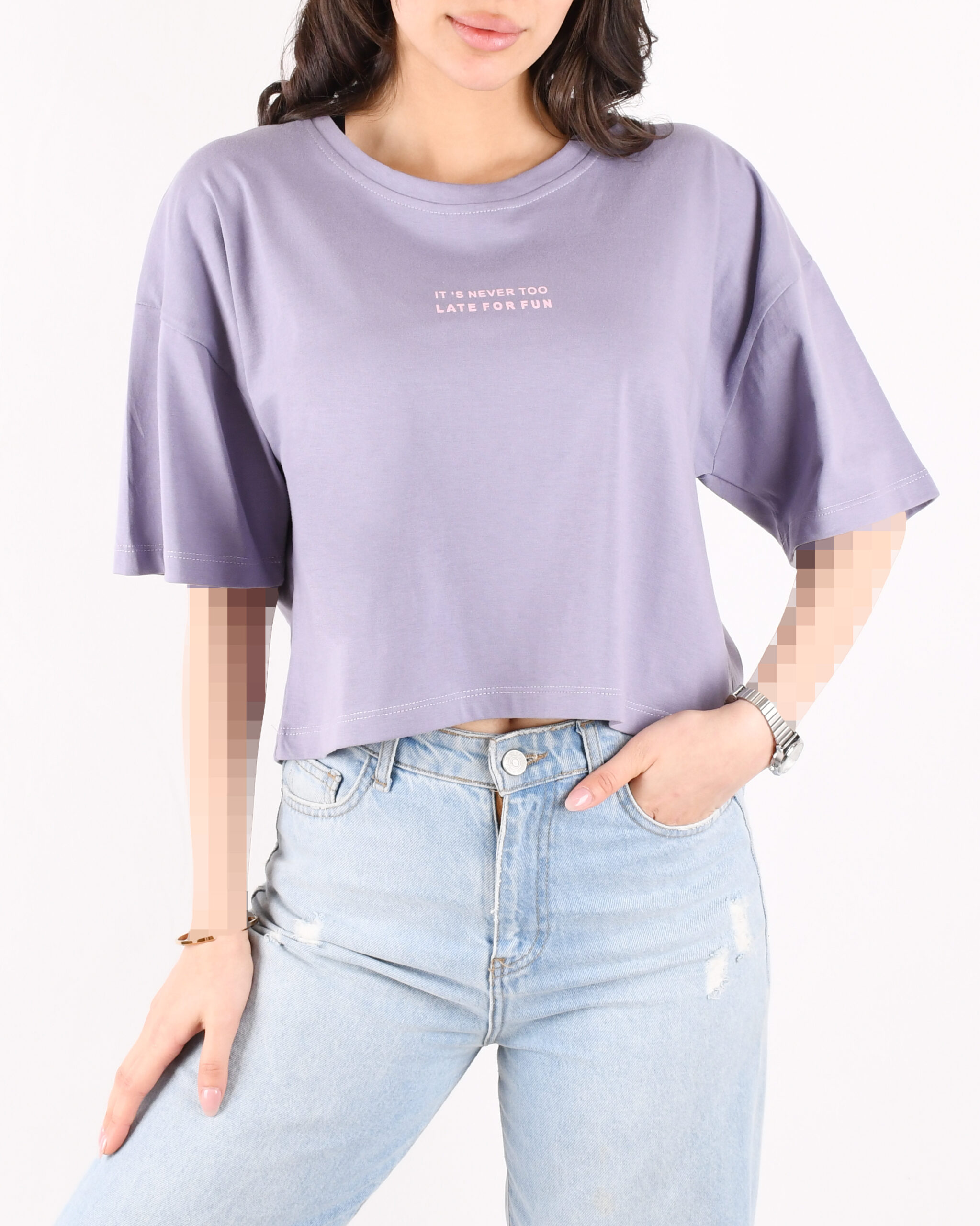 تیشرت کراپ G00574